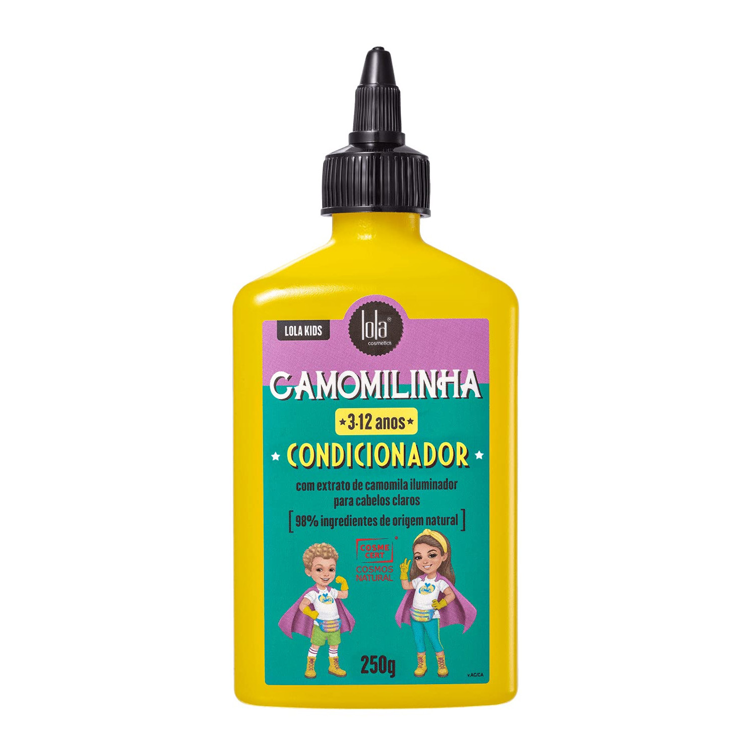 Детский кондиционер для светлых волос Lola Cosmetics Camomilinha Conditioner