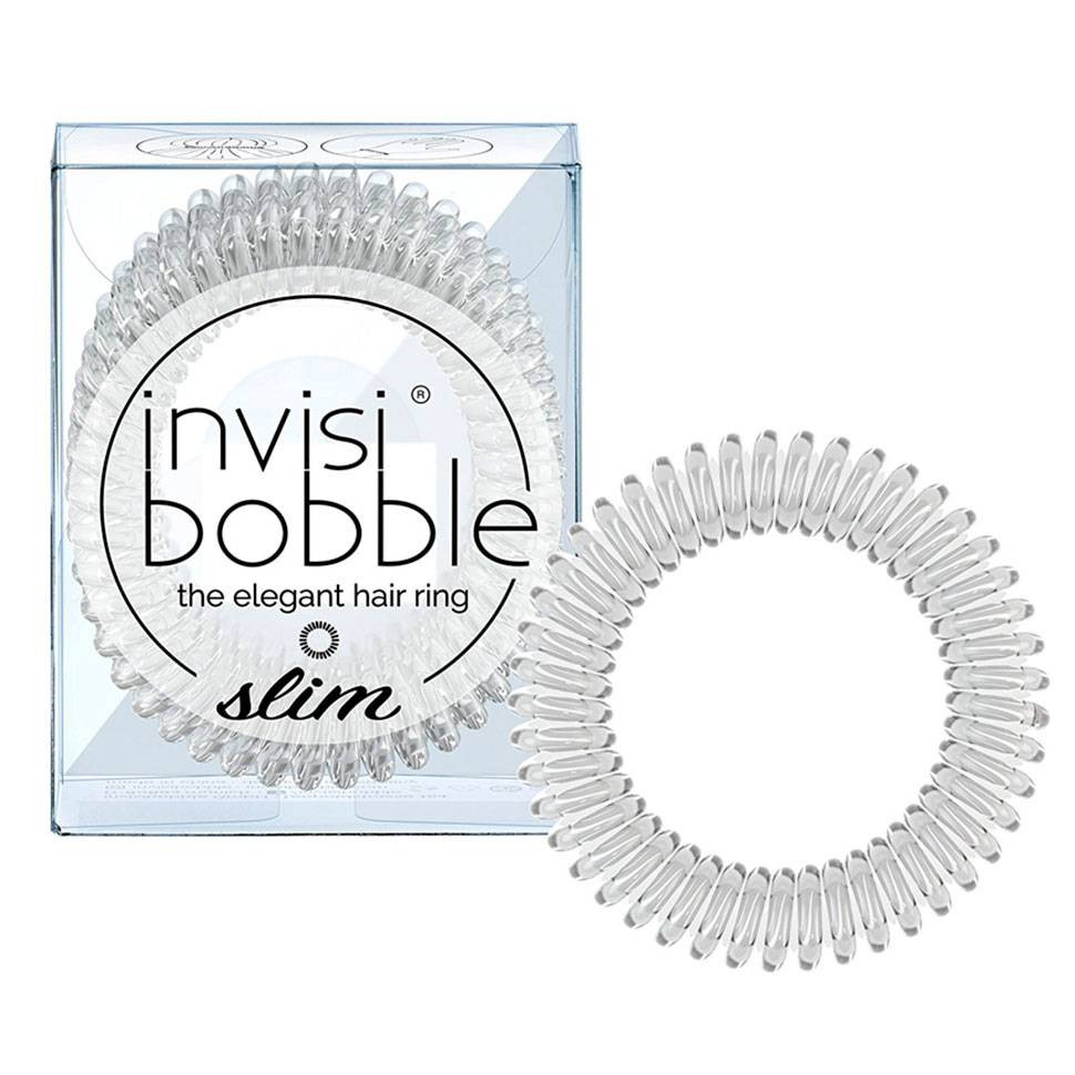 Резинки для волос Invisibobble Slim Crystal Clear