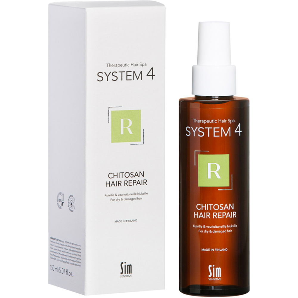 Отзывы o System 4 Sim Sensitive Chitosan Hair Repair R  Терапевтический спрей &quot;R&quot; для восстановления всех типов волос