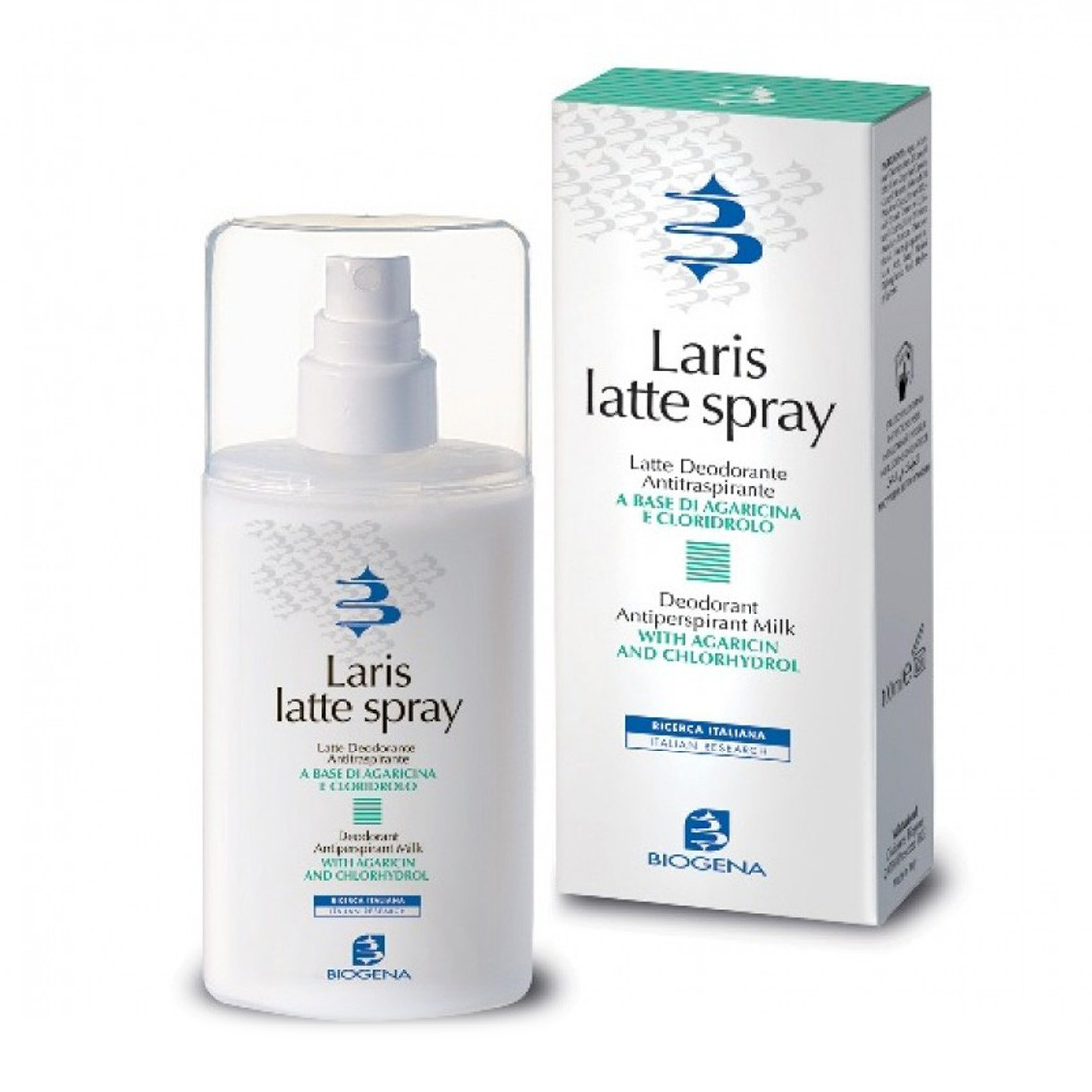Спрей антиперспирант-дезодорант Biogena Laris Spray