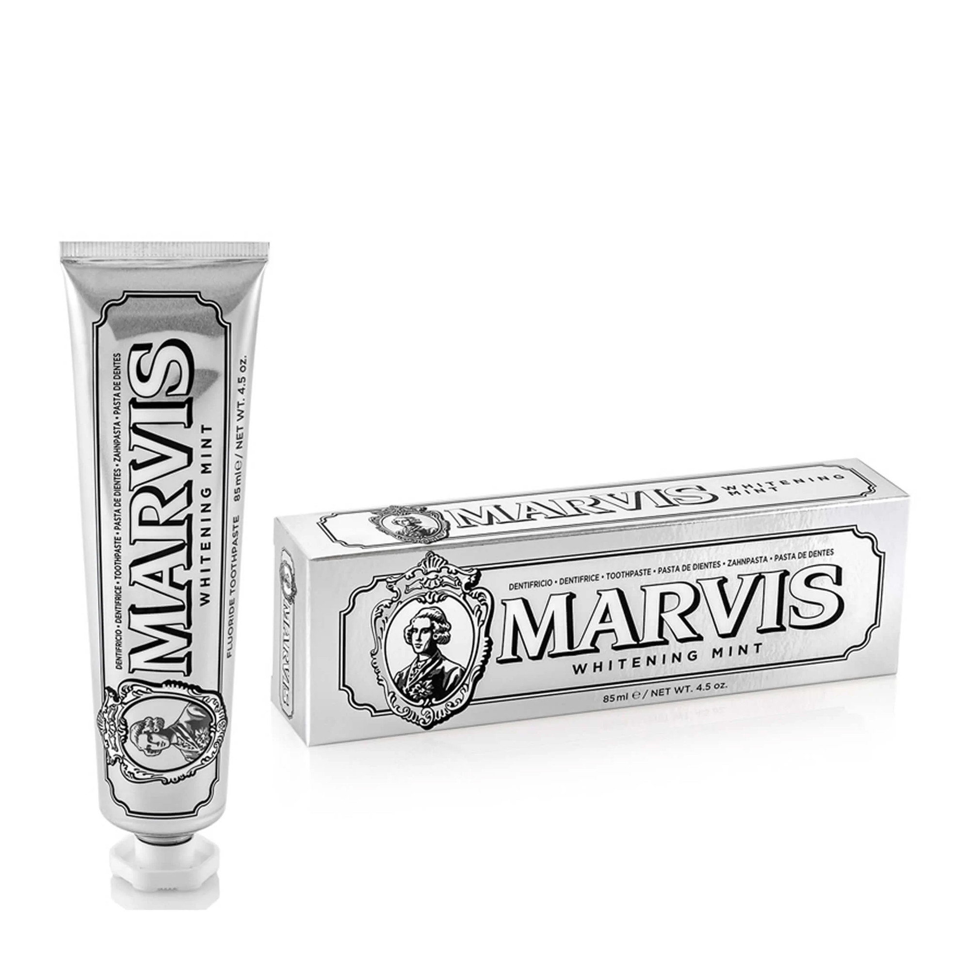 Marvis Whitening Mint - Зубная паста Мята, отбеливающий эффект