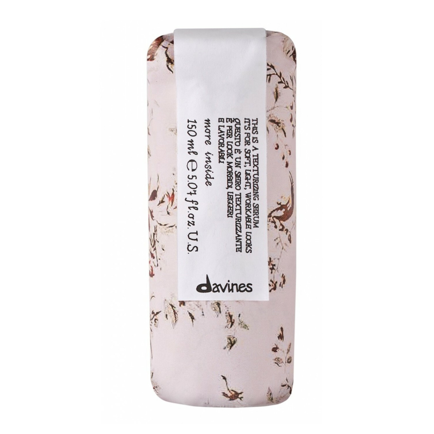 Davines More Inside Texturizing Serum Текстурирующая сыворотка для блеска и мягкости волос