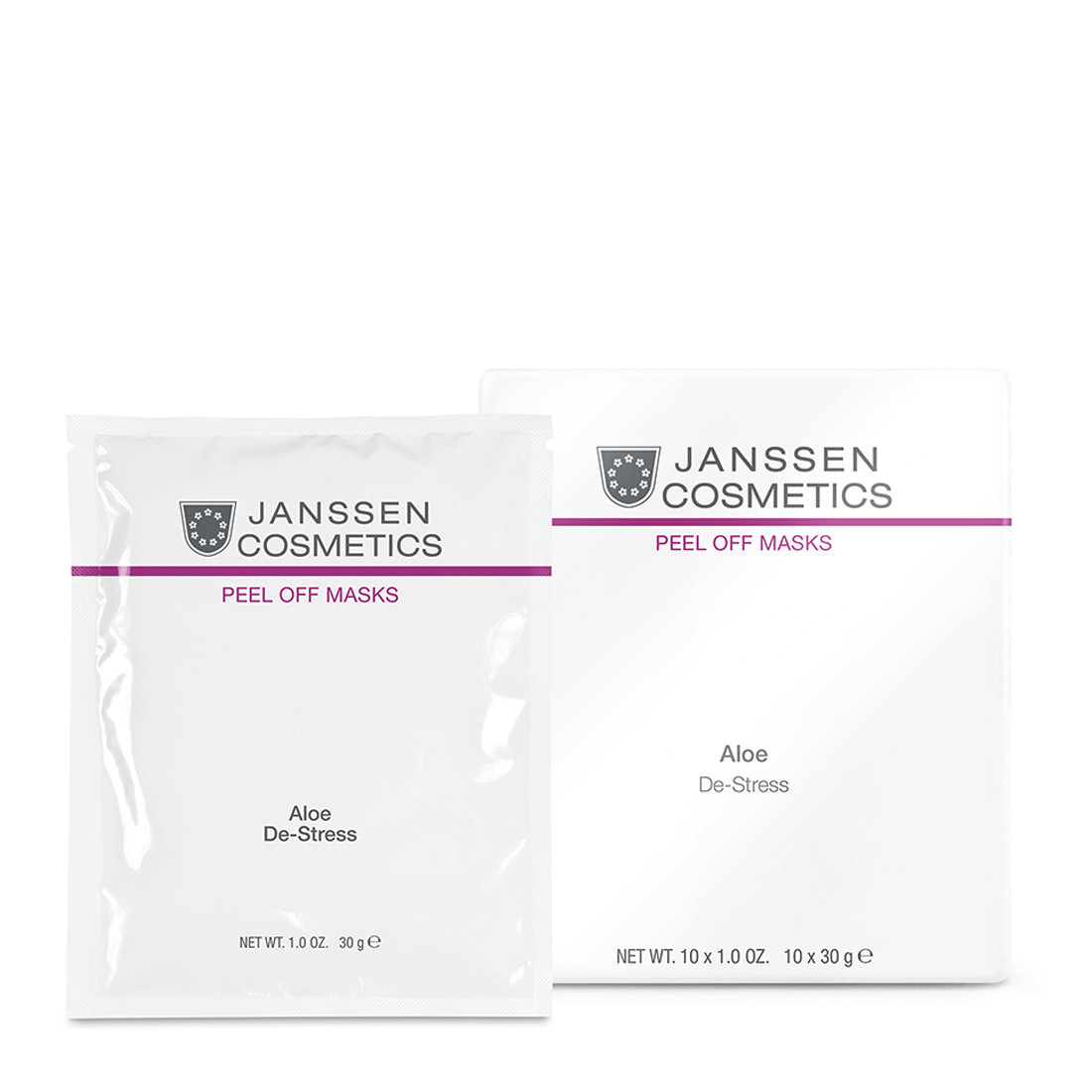 Janssen Cosmetics Альгинатная anti-age успокаивающая ультраувлажняющая маска с экстрактами алоэ вера и спирулиной