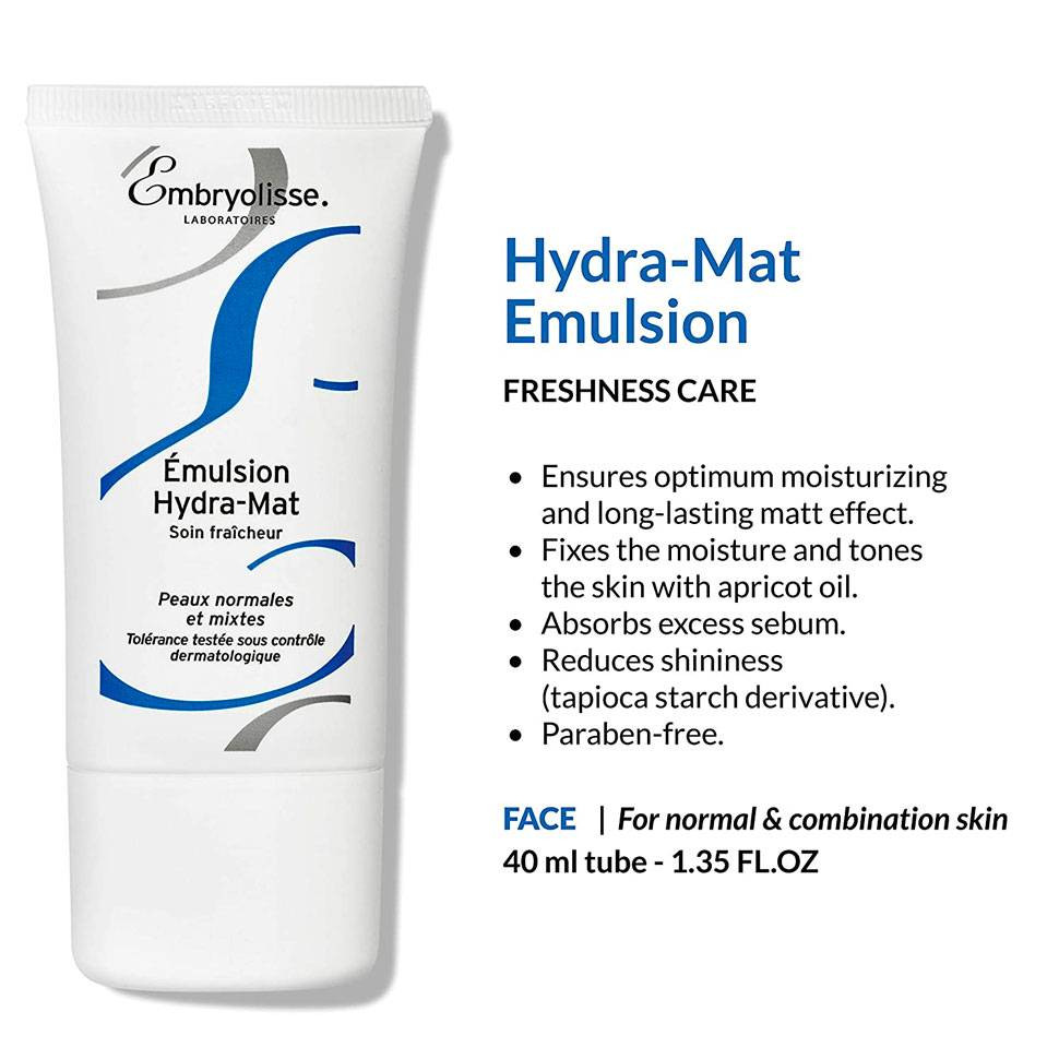 Матирующая эмульсия для лица Embryolisse Hydra-Mat Emulsion