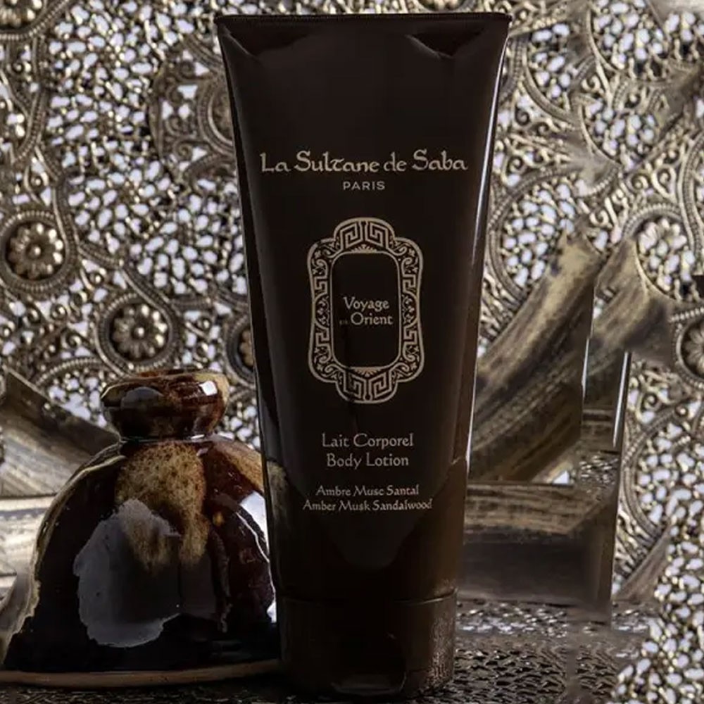 Крем для душа с мускусом, амброй и сандалом La Sultane de Saba Shower Cream Amber, Musk and Sandalwood