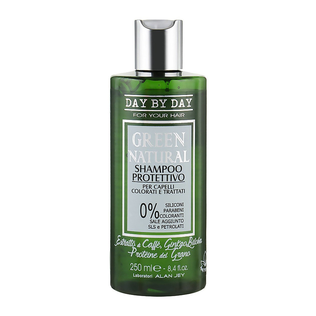 Шампунь защитный для окрашенных и поврежденных волос Alan Jey Green Natural Shampoo Protettivo