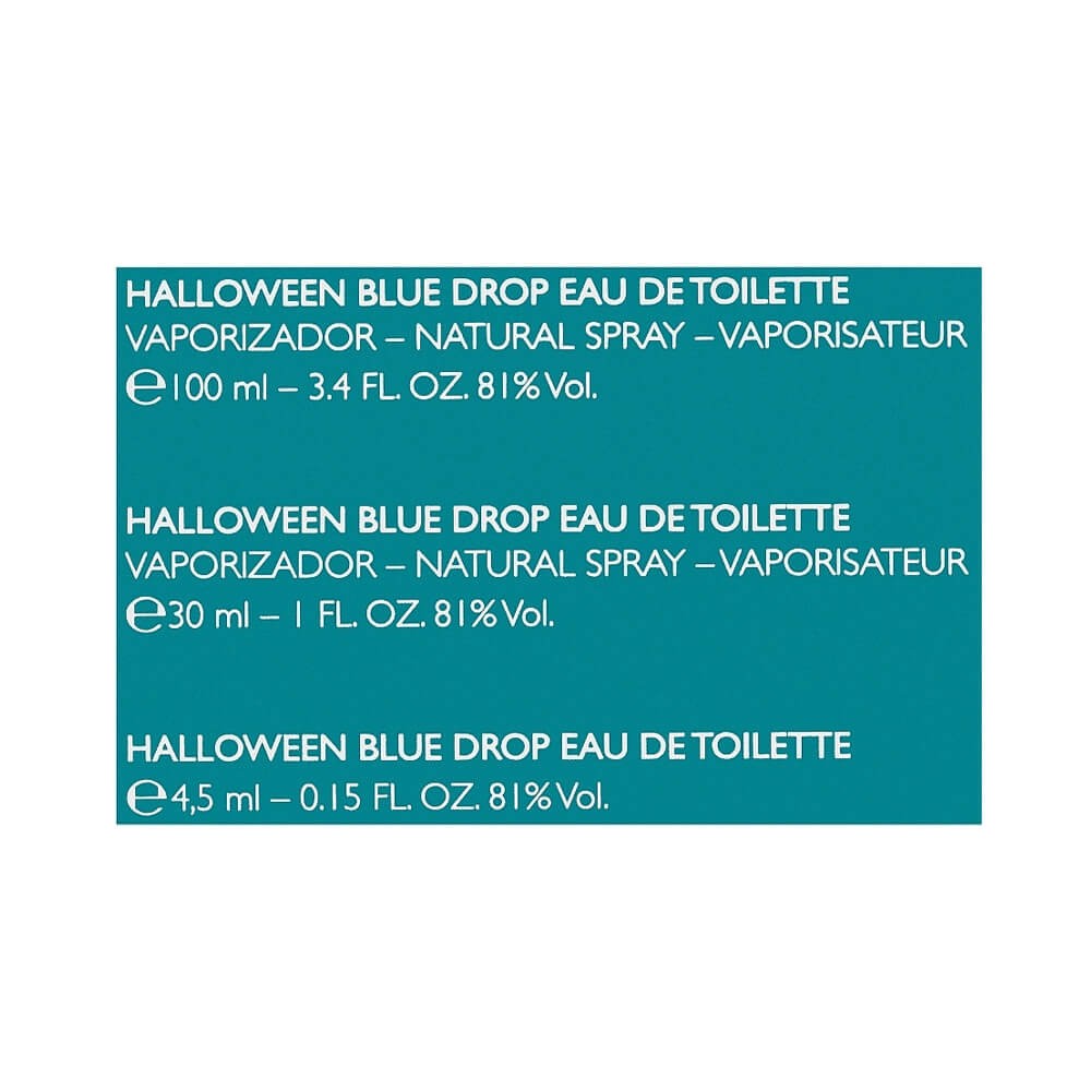 Подарочный набор для женщин Halloween Set Blue Drop