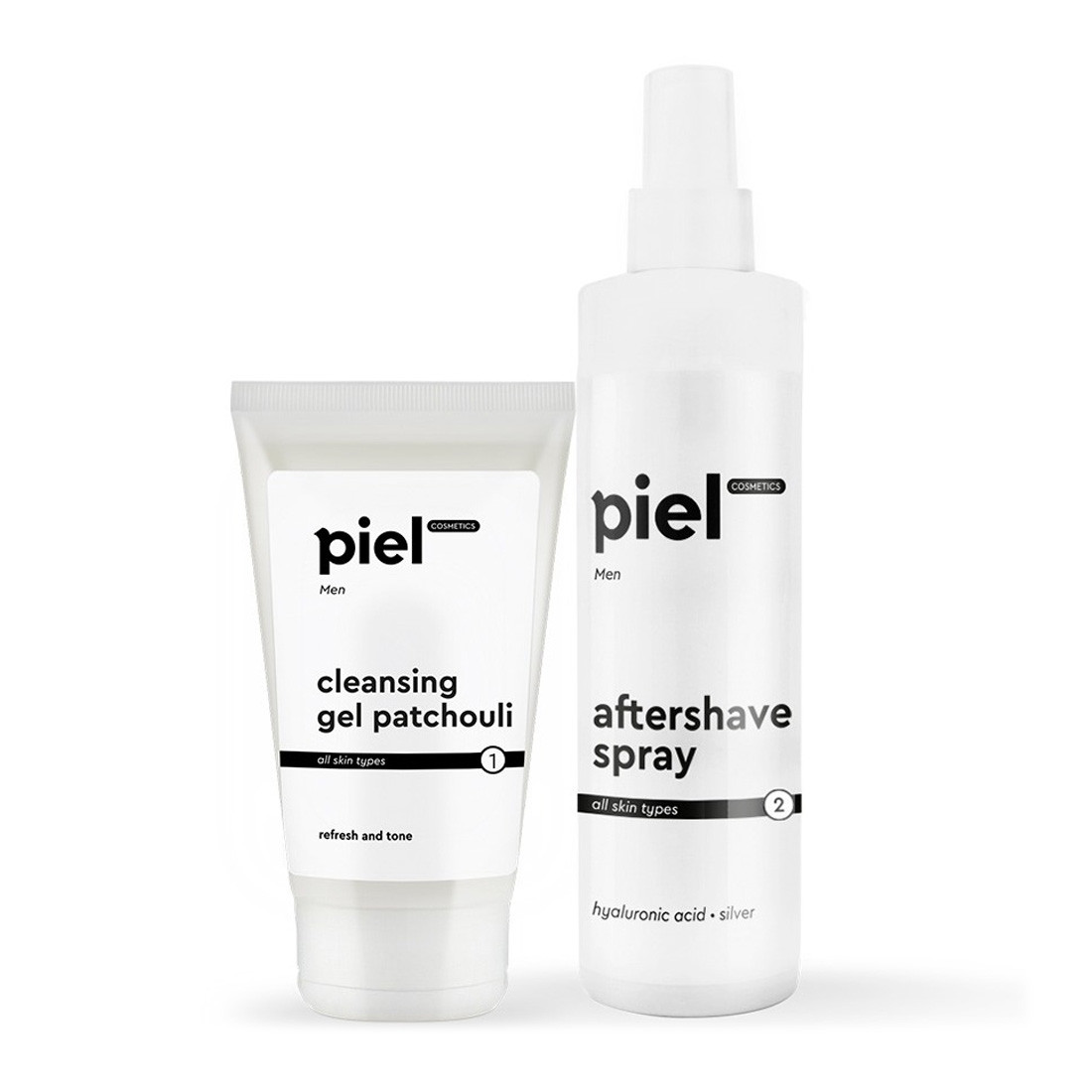 Piel Cosmetics Комплекс: Тонизирование и очищение для мужской кожи. Базовый комплекс