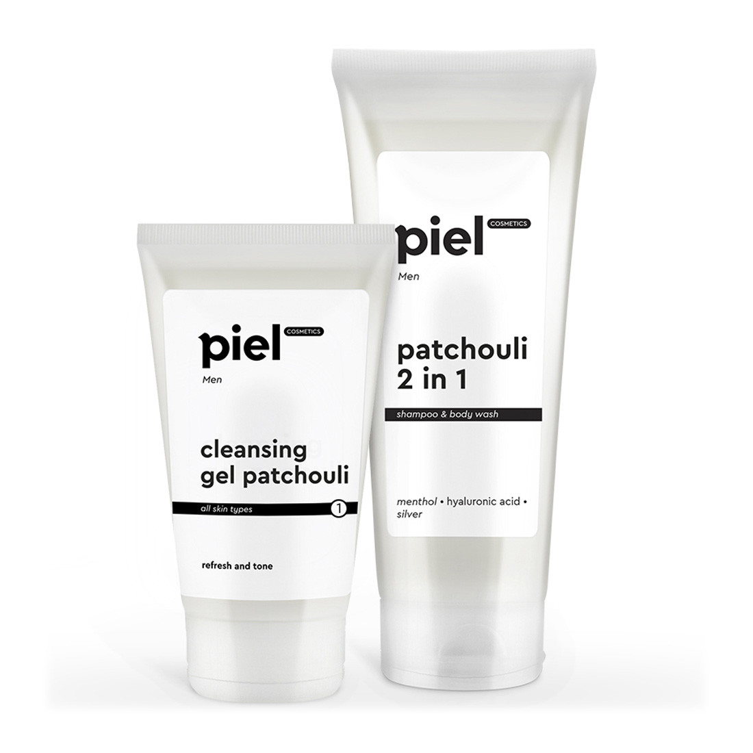 Piel Cosmetics Комплекс: Очищение и свежесть для мужской кожи лица и тела. Базовый комплекс 2