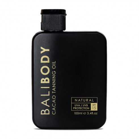 Масло для загара с какао Bali Body Cacao Tanning Oil SPF15