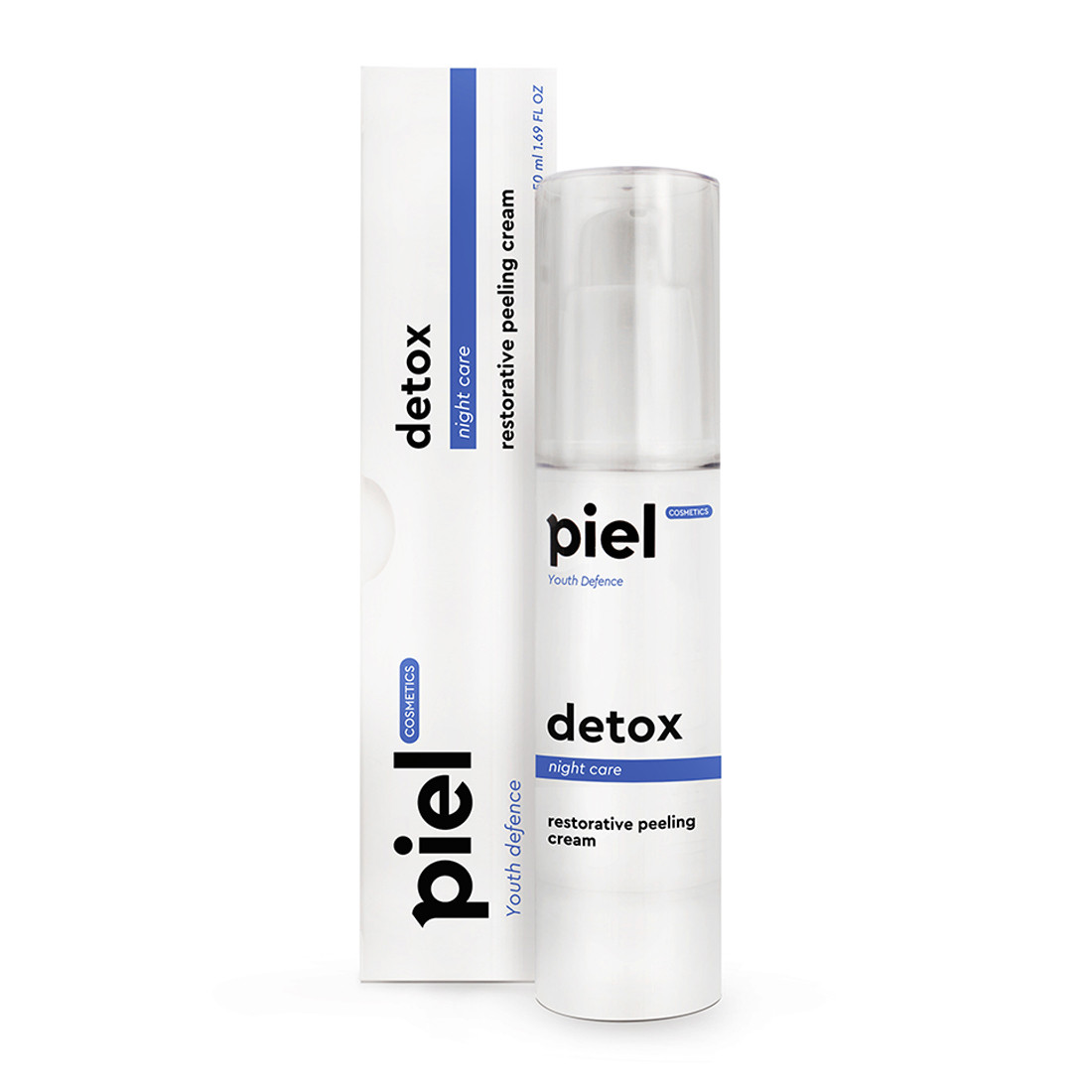 Ночной регенерирующий крем с пилинг-эффектом Piel Cosmetics Detox Cream