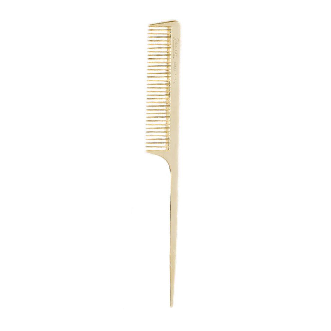 Расческа Janeke 1830 Gold Long Tail Comb