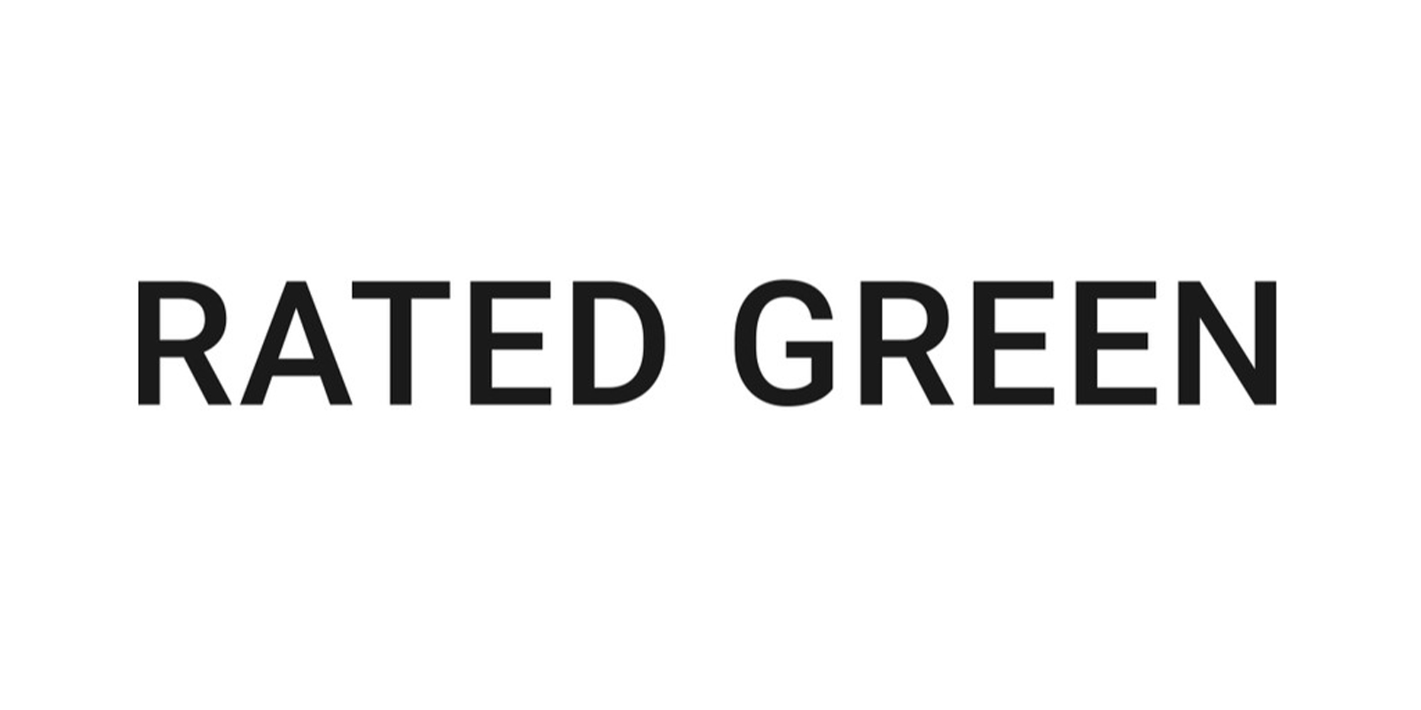 Логотип бренда Rated Green