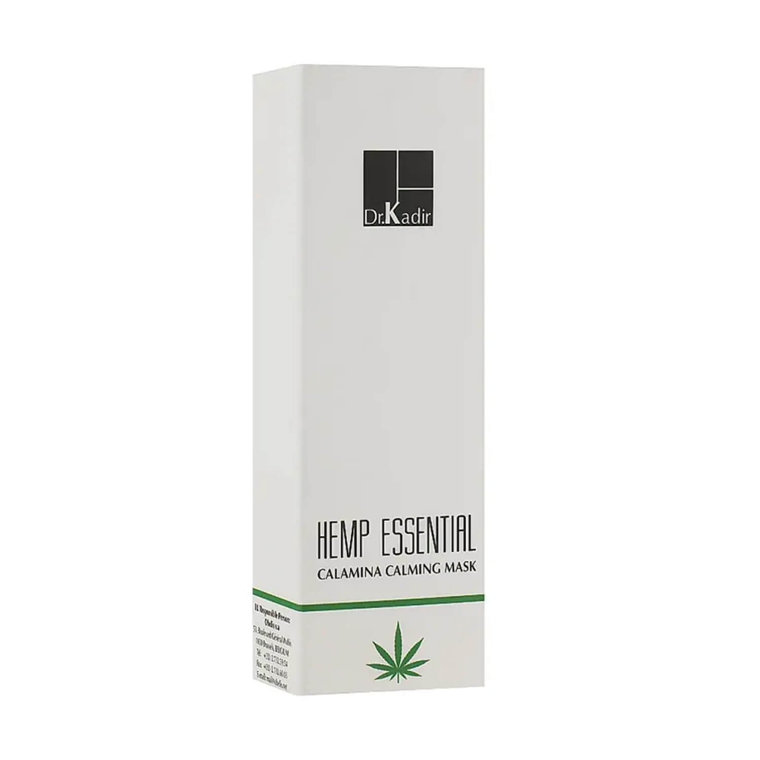 Успокаивающая маска Dr. Kadir Hemp Essential Calamina Calming Mask