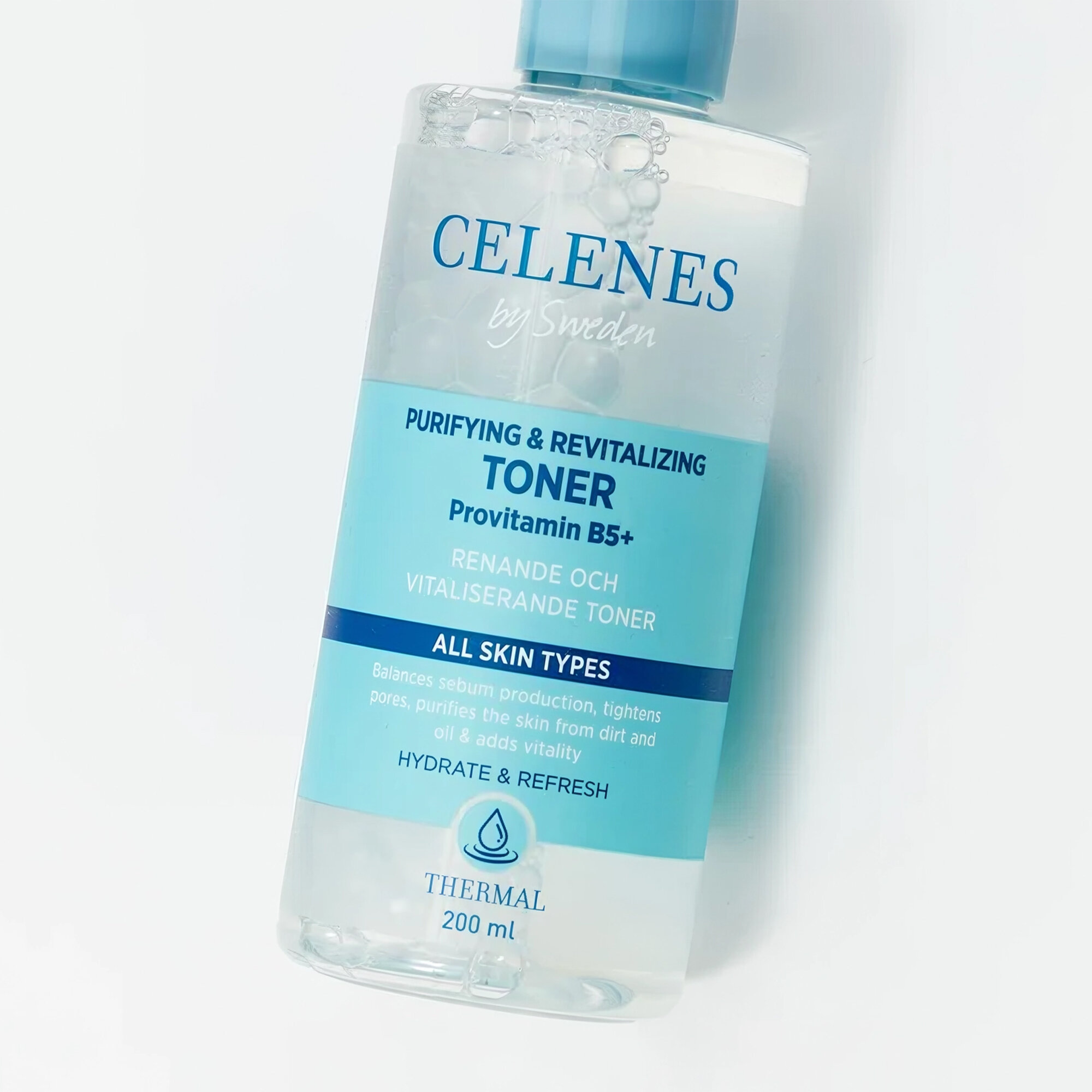 Термальний тонік для очищення та відновлення Celenes Thermal Purifying And Revitalizing Toner