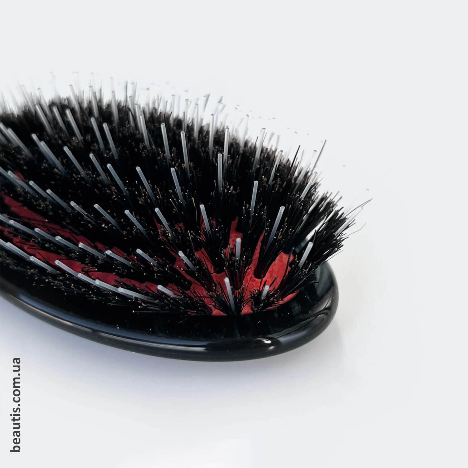 Гребінець Janeke Black Small Brush With Bristles And Nylon