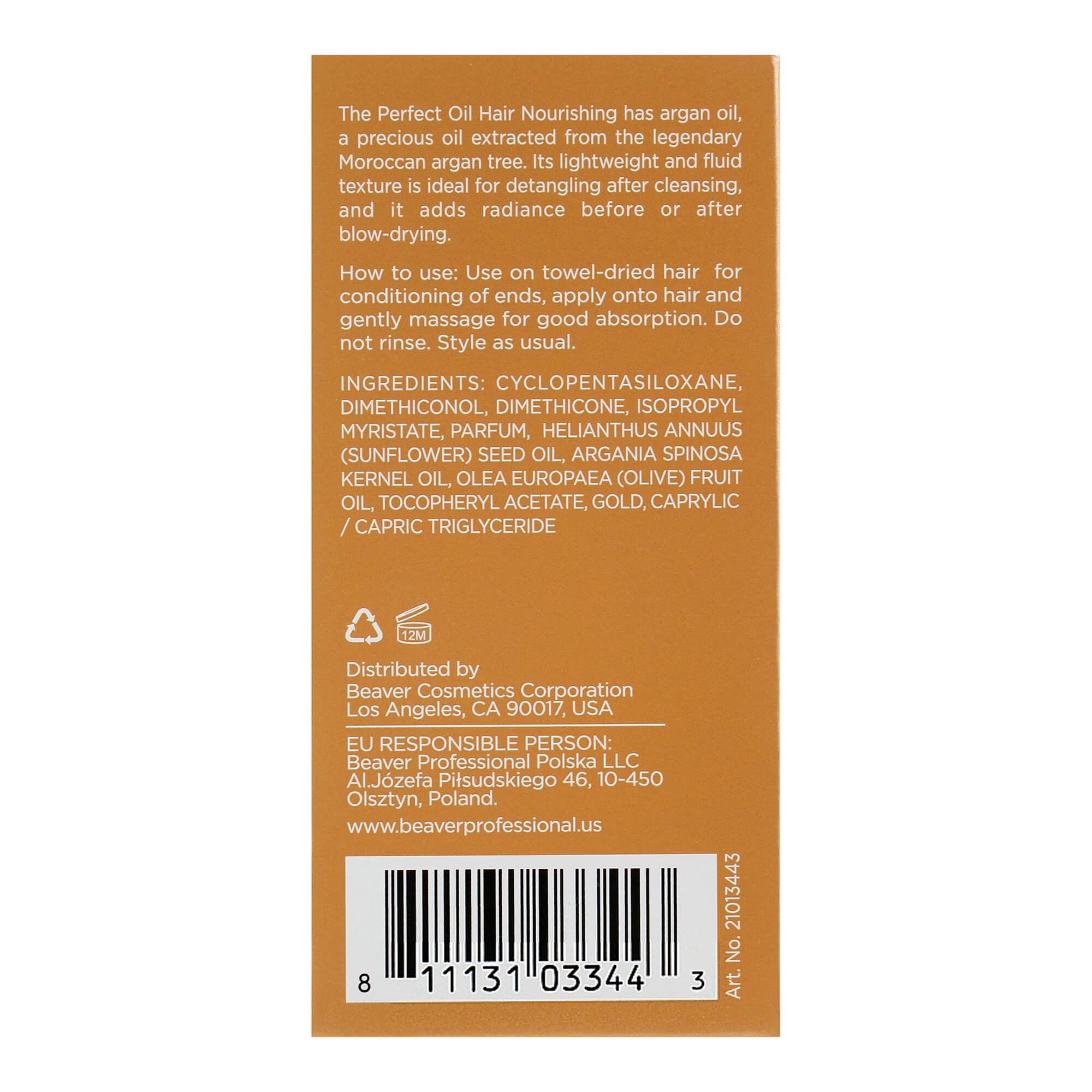 Beaver The Perfect Oil 24k Киев