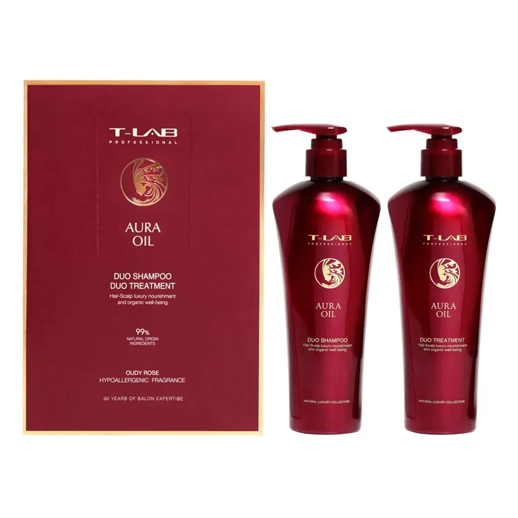 T-Lab Aura Oil Duo Shampoo and Duo Treatment Set цена