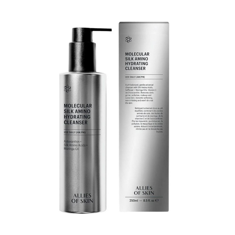 Умывалка Allies of Skin Molecular Silk Amino Hydrating Cleanser