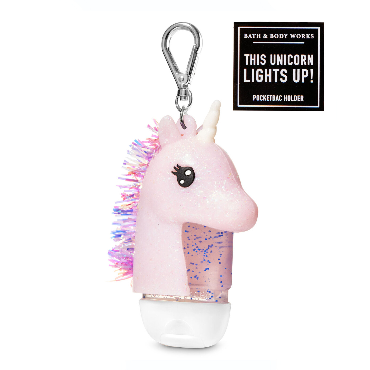 Bath &amp; Body Works Unicorn Light-up Pocketbac Холдер для санитайзера с подстветкой