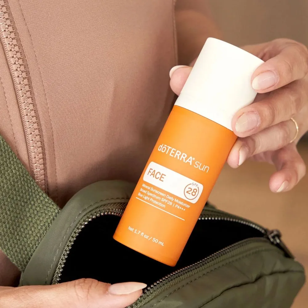 doTERRA Sun Care Face Moisturizer SPF-28 - солнцезащитный крем для