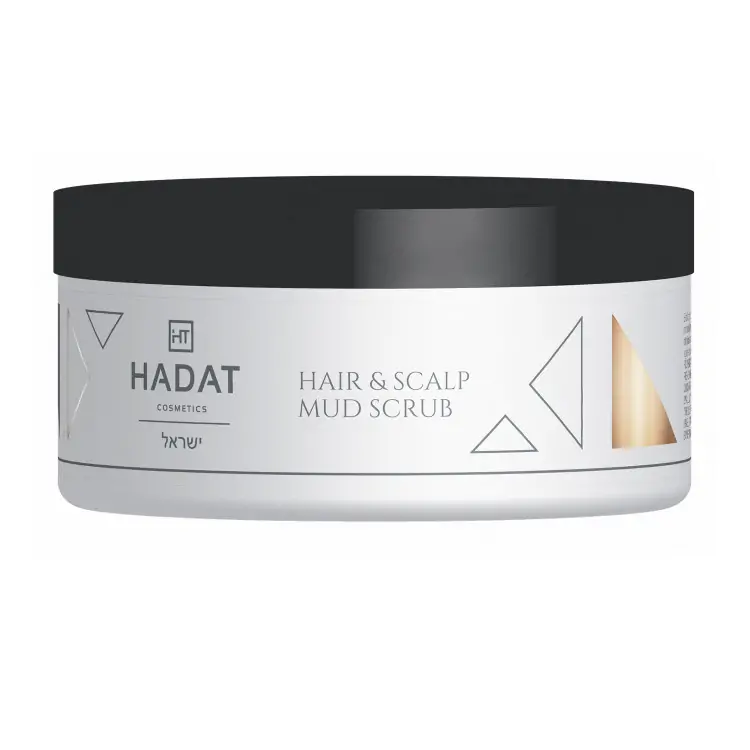 Очищающий скраб с морской солью для волос и кожи головы Hadat Cosmetics Hair and Scap Mud Scrub