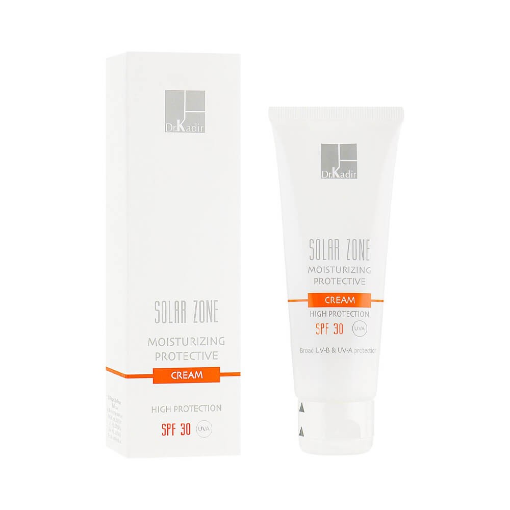 Сонцезахисний зволожуючий крем SPF 30+ Dr. Kadir Solar Zone Moisturizing Protective Cream SPF 30+