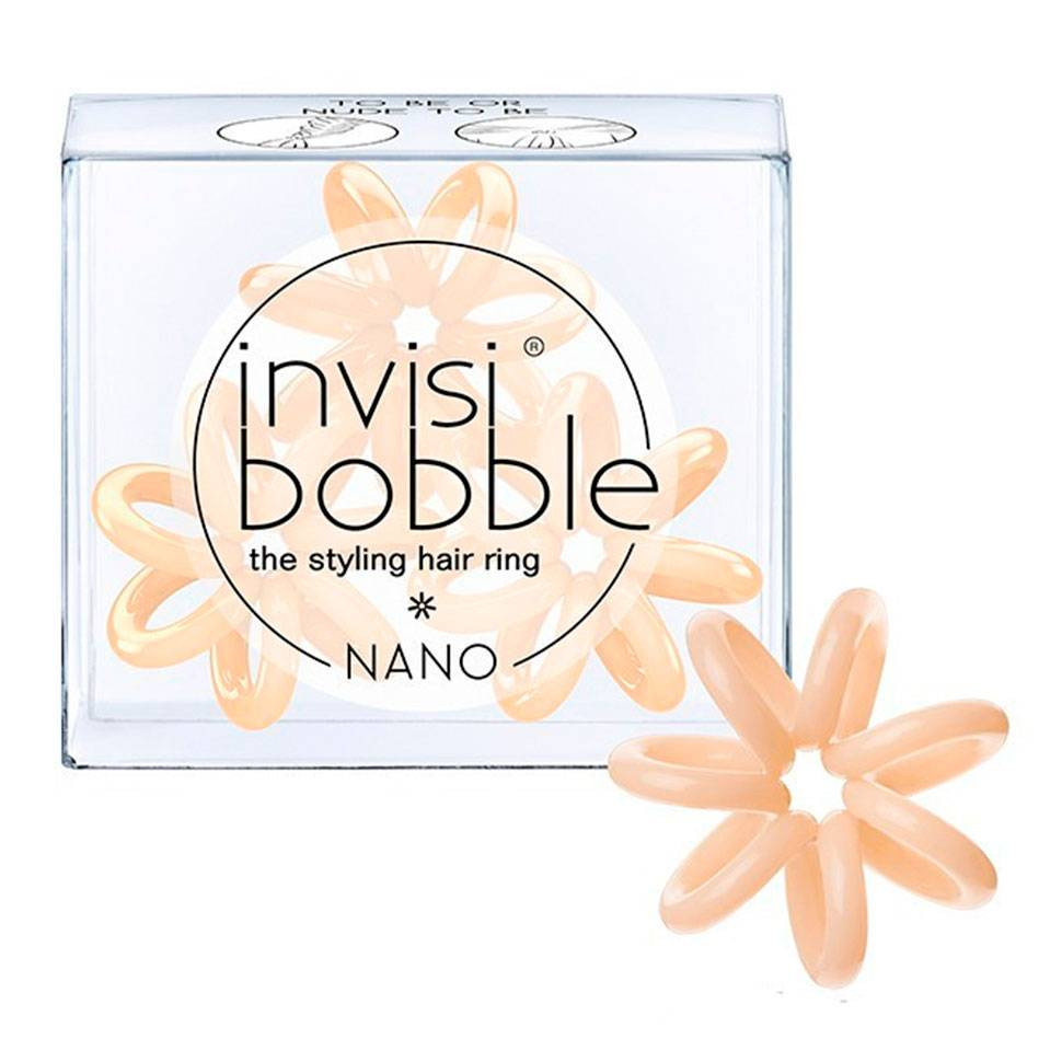 Резинка для волос Invisibobble Nano To Be or Nude to Be