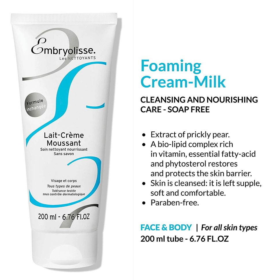 Очищающая пенка Embryolisse Foaming Cream Milk