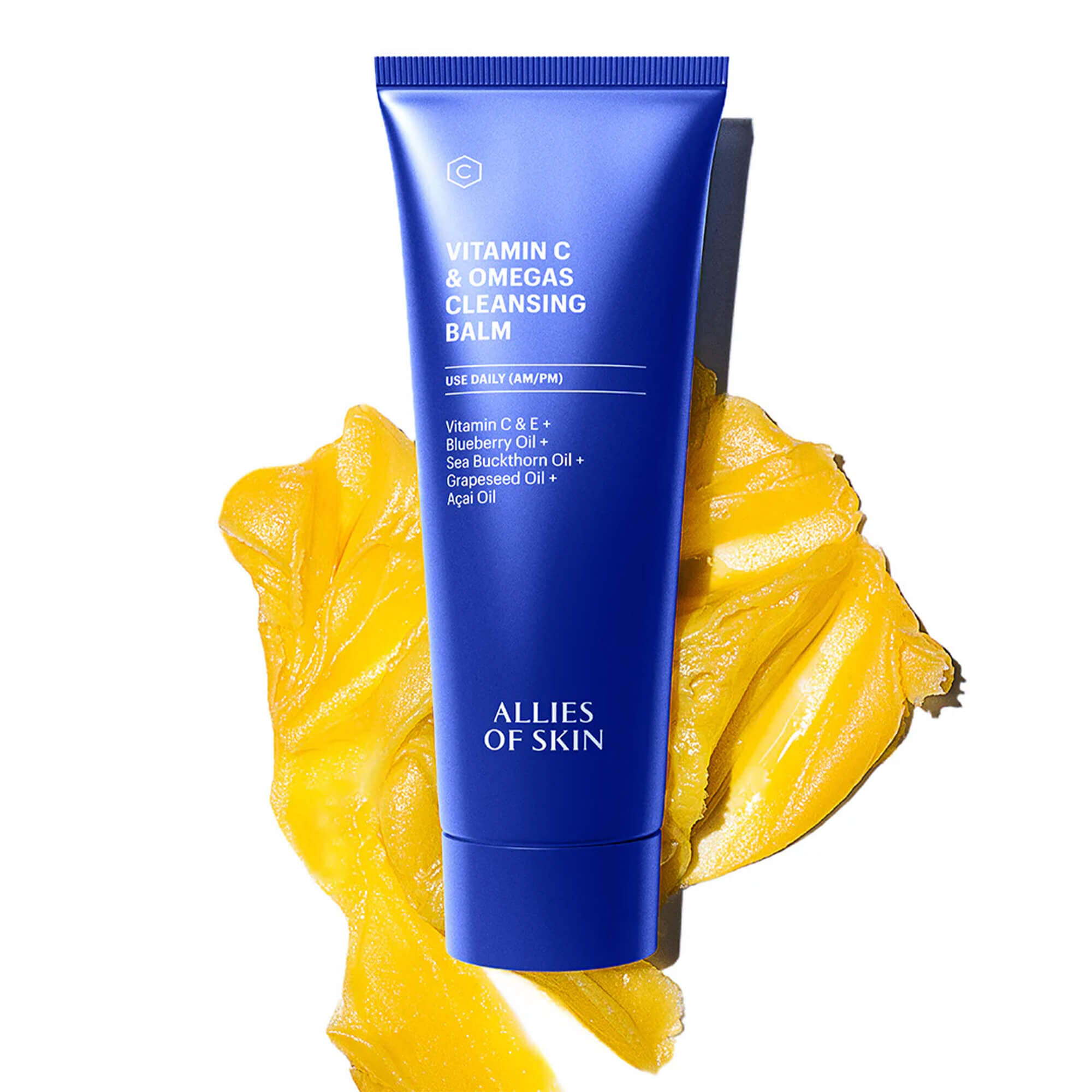 Бальзам очищающий с витамином С Allies of Skin Vitamin C & Omegas Cleansing Balm