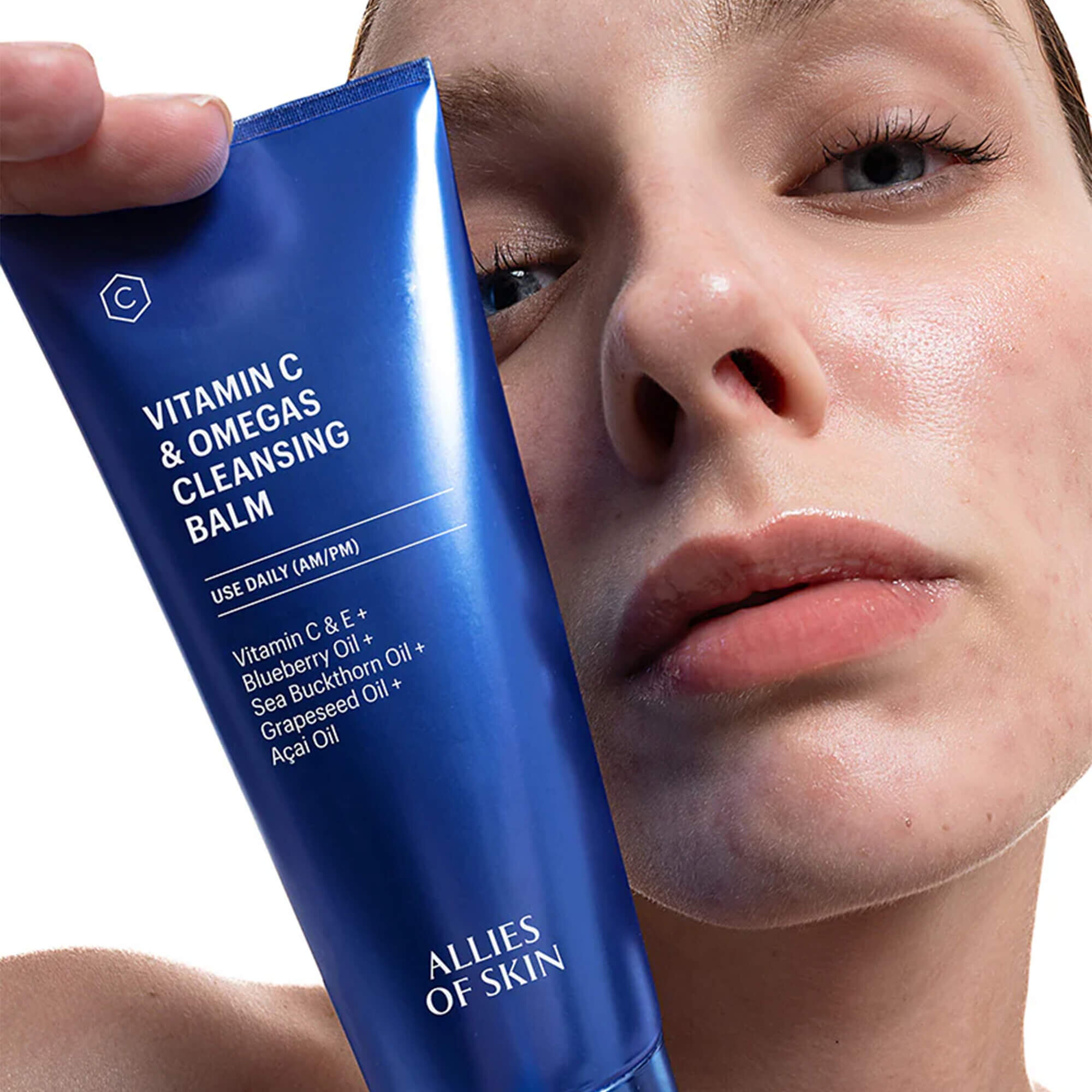 Бальзам очищающий с витамином С Allies of Skin Vitamin C & Omegas Cleansing Balm