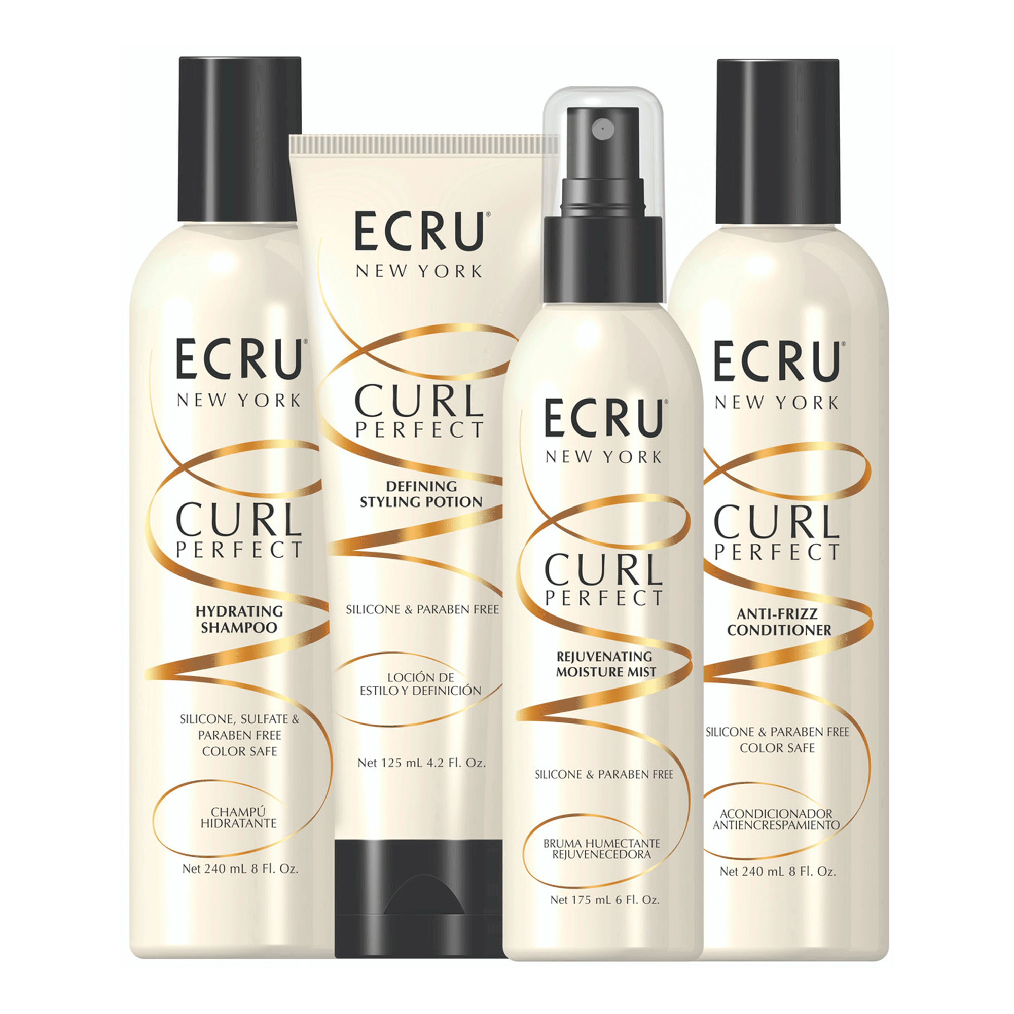 Спрей для волос Идеальные локоны ECRU NY Curl Perfect Rejuvenating Moisture Mist