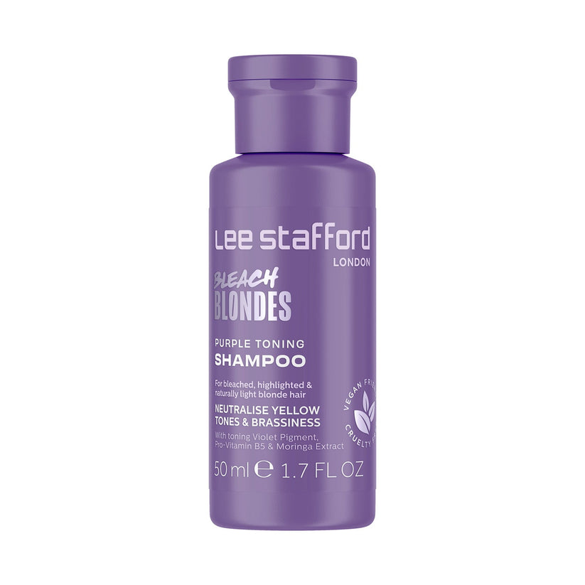 Lee Stafford Bleach Blondes Purple Toning Shampoo - Шампунь для освітленого волосся
