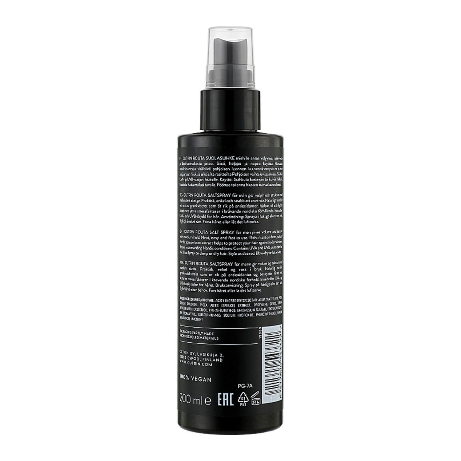 Cutrin Routa Salt Spray for Men цена