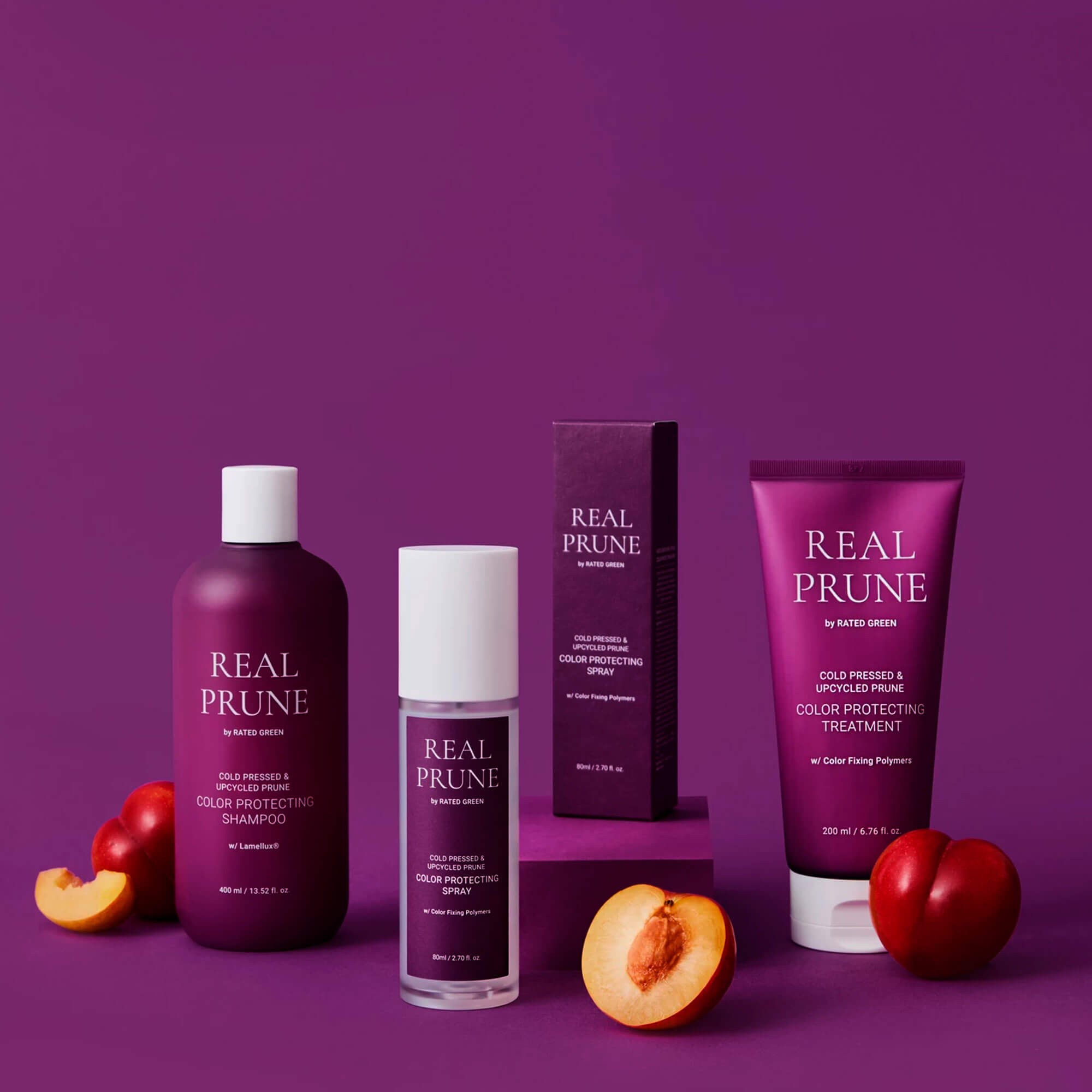 Спрей-захист для фарбованого волосся Rated Green Real Prune Color Protecting Spray