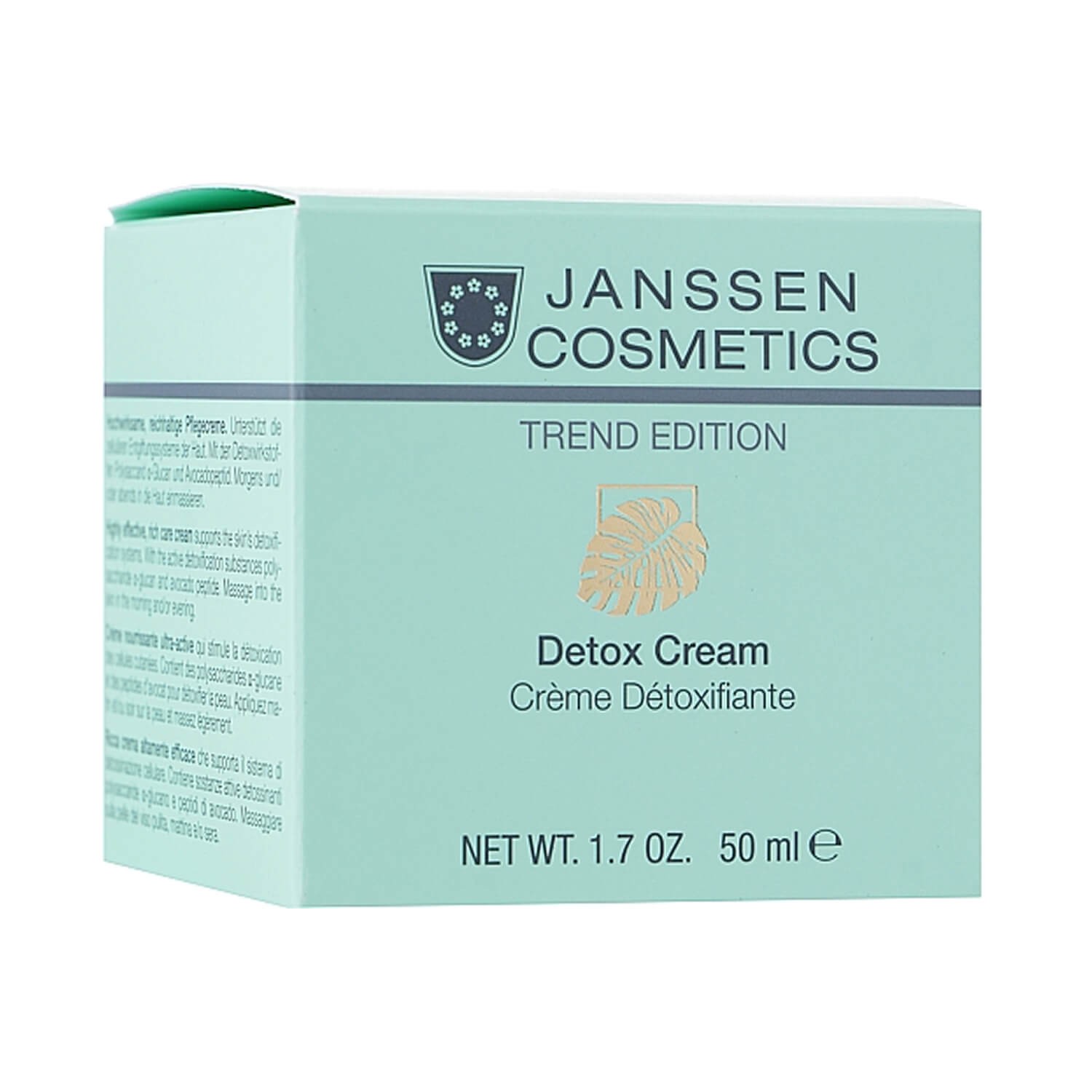 Насичений антиоксидантний детокс-крем Janssen Cosmetics Detox Cream