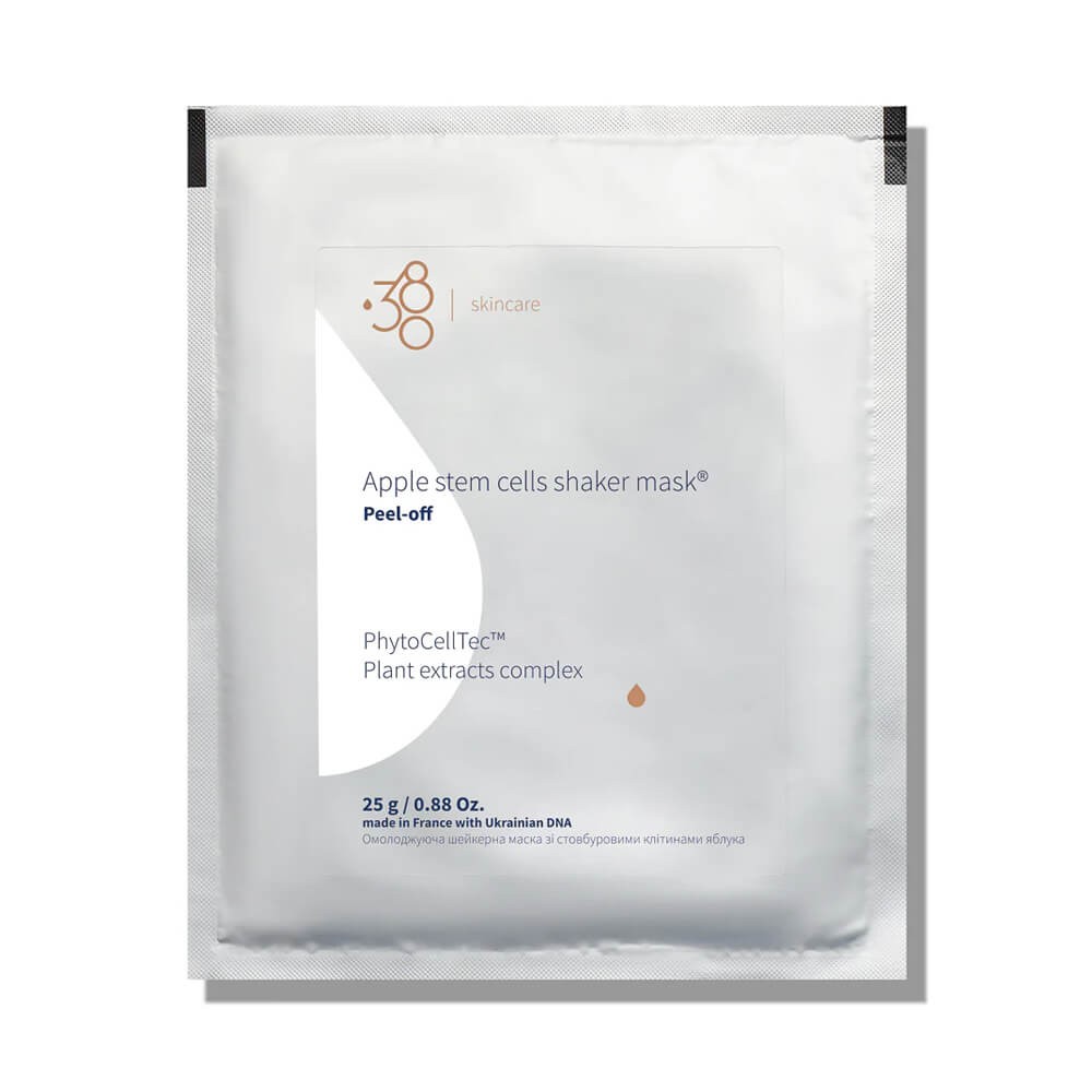 Омолаживающая шейкерная маска со стволовыми клетками яблока 380 Skincare Apple Stem Cells Shaker Mask