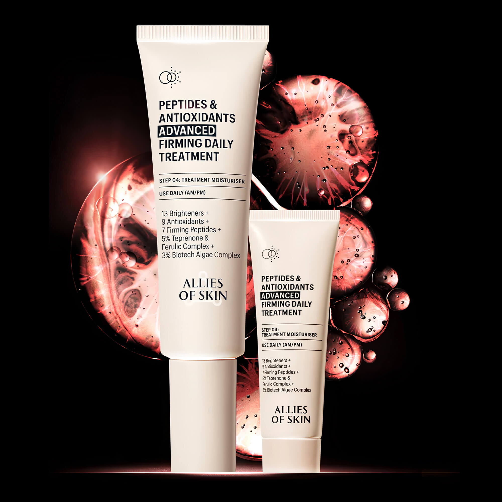 Крем дневной с антиоксидантами и пептидами Allies of Skin Peptides and Antioxidants Advanced Firming Daily Treatment