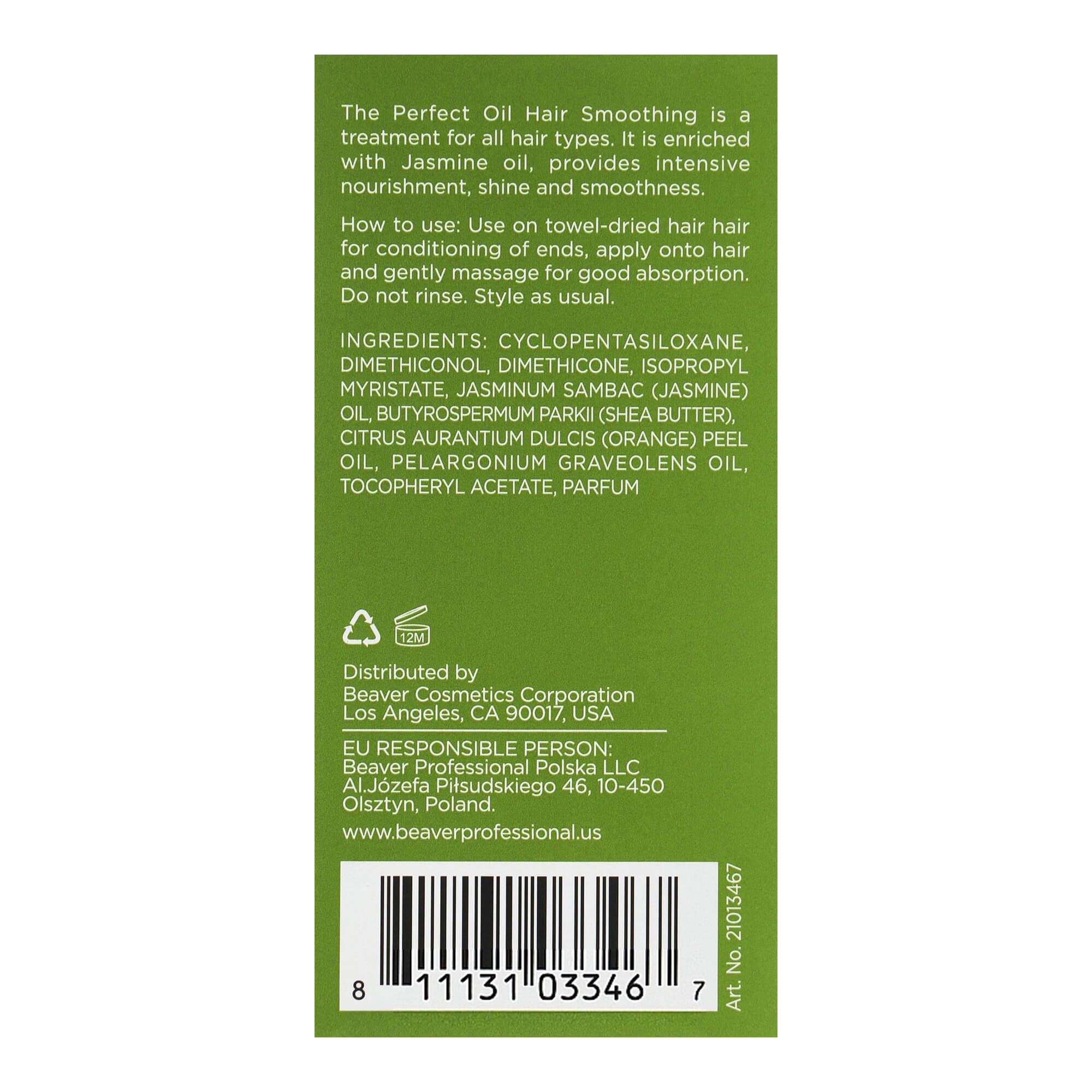 Beaver The Perfect Oil Fresh Киев