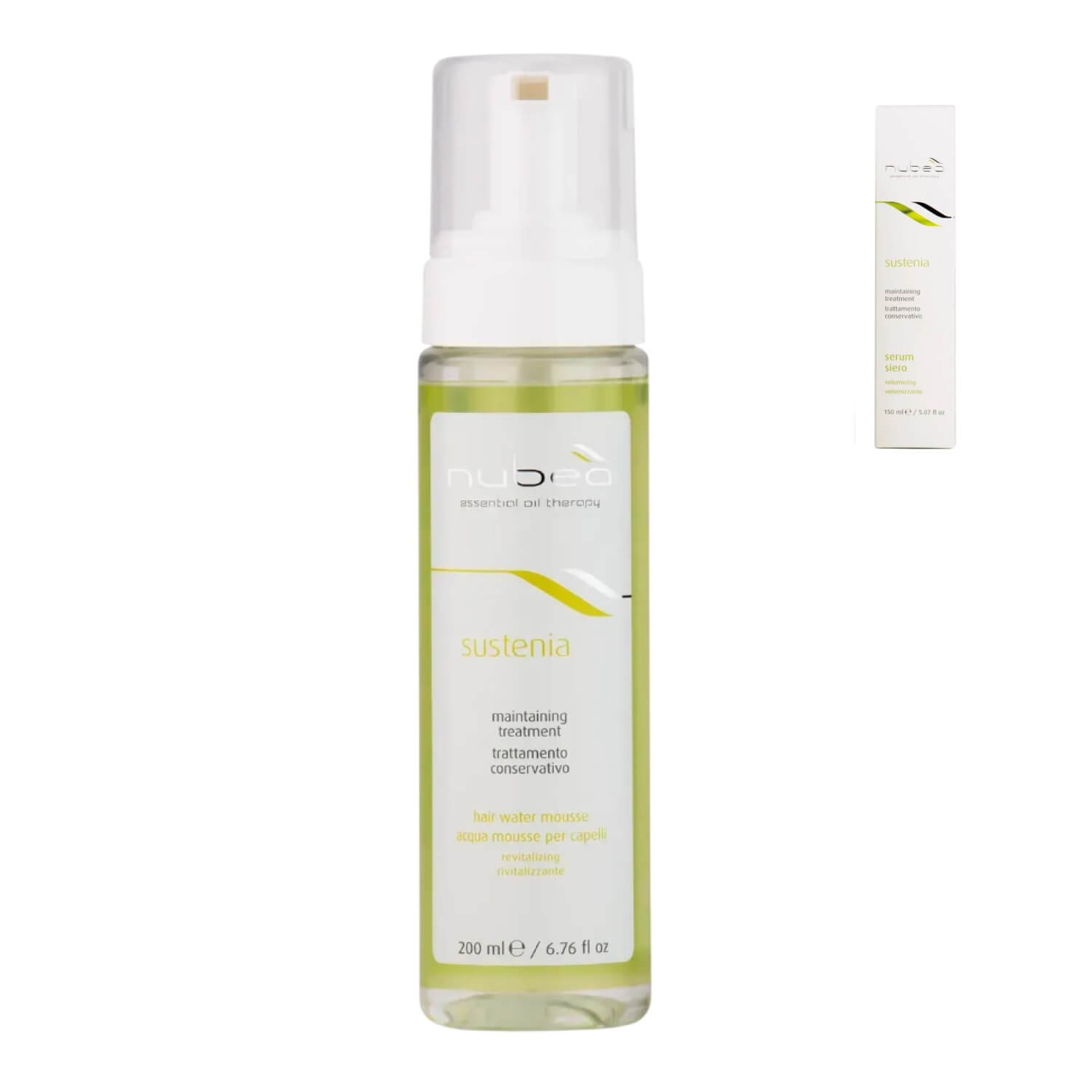 Мусс для восстановления волос Nubea Sustenia hair restoration mousse