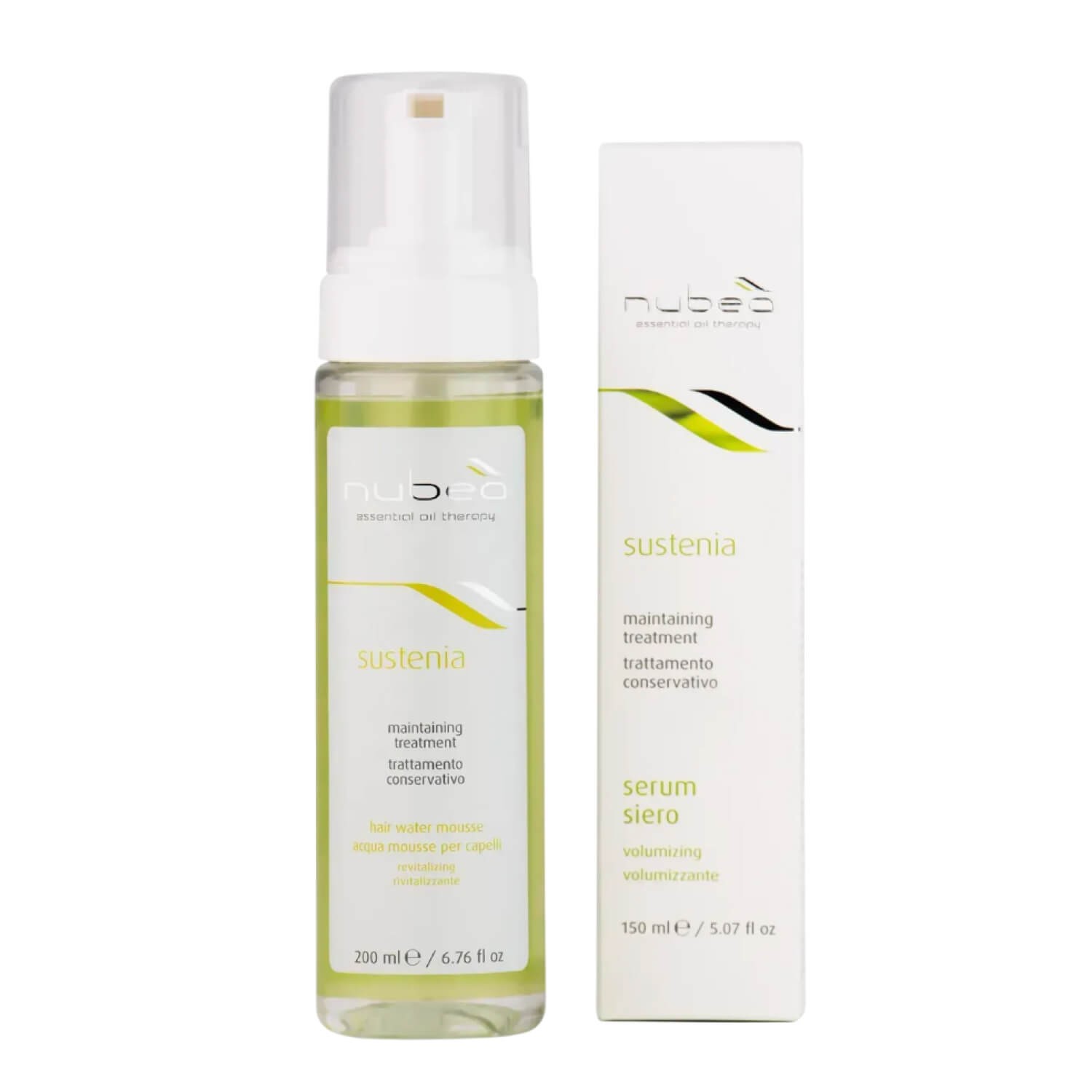 Мусс для восстановления волос Nubea Sustenia hair restoration mousse