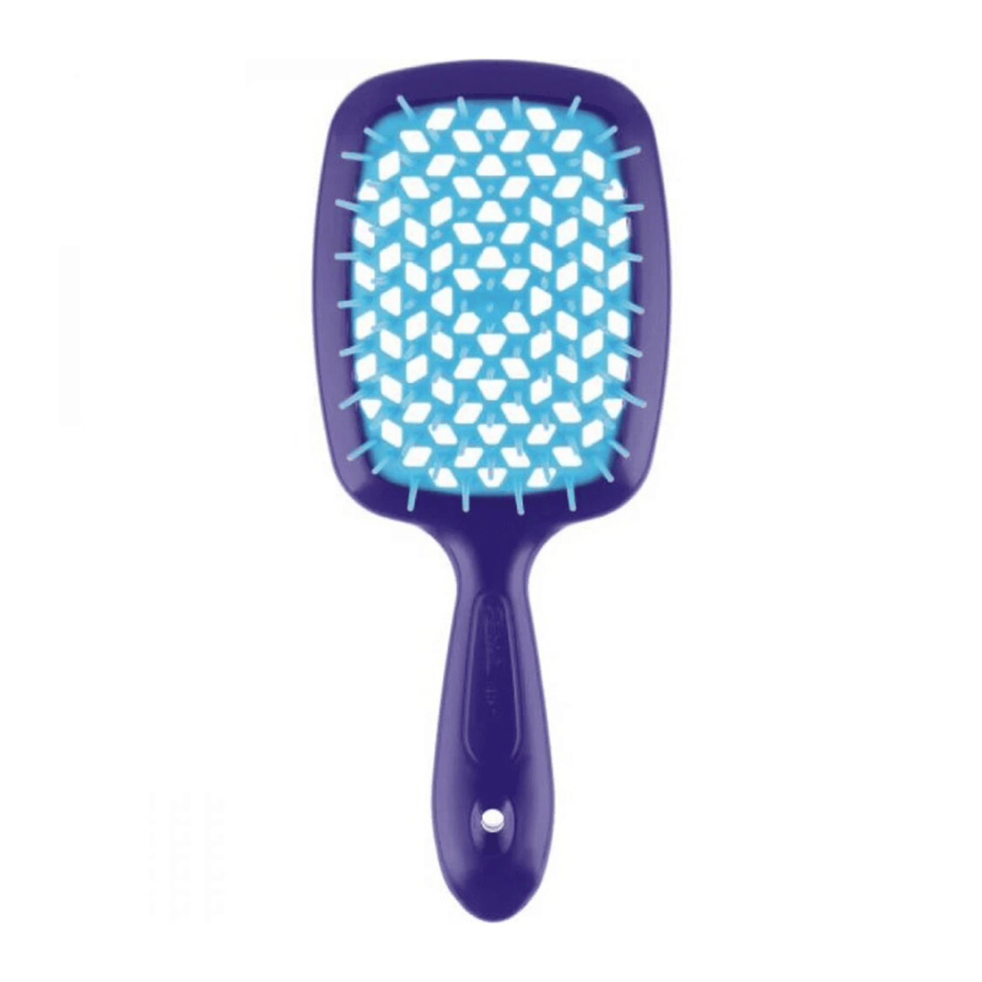 Щетка для волос Синяя с голубым Janeke Superbrush Indigo & Blue