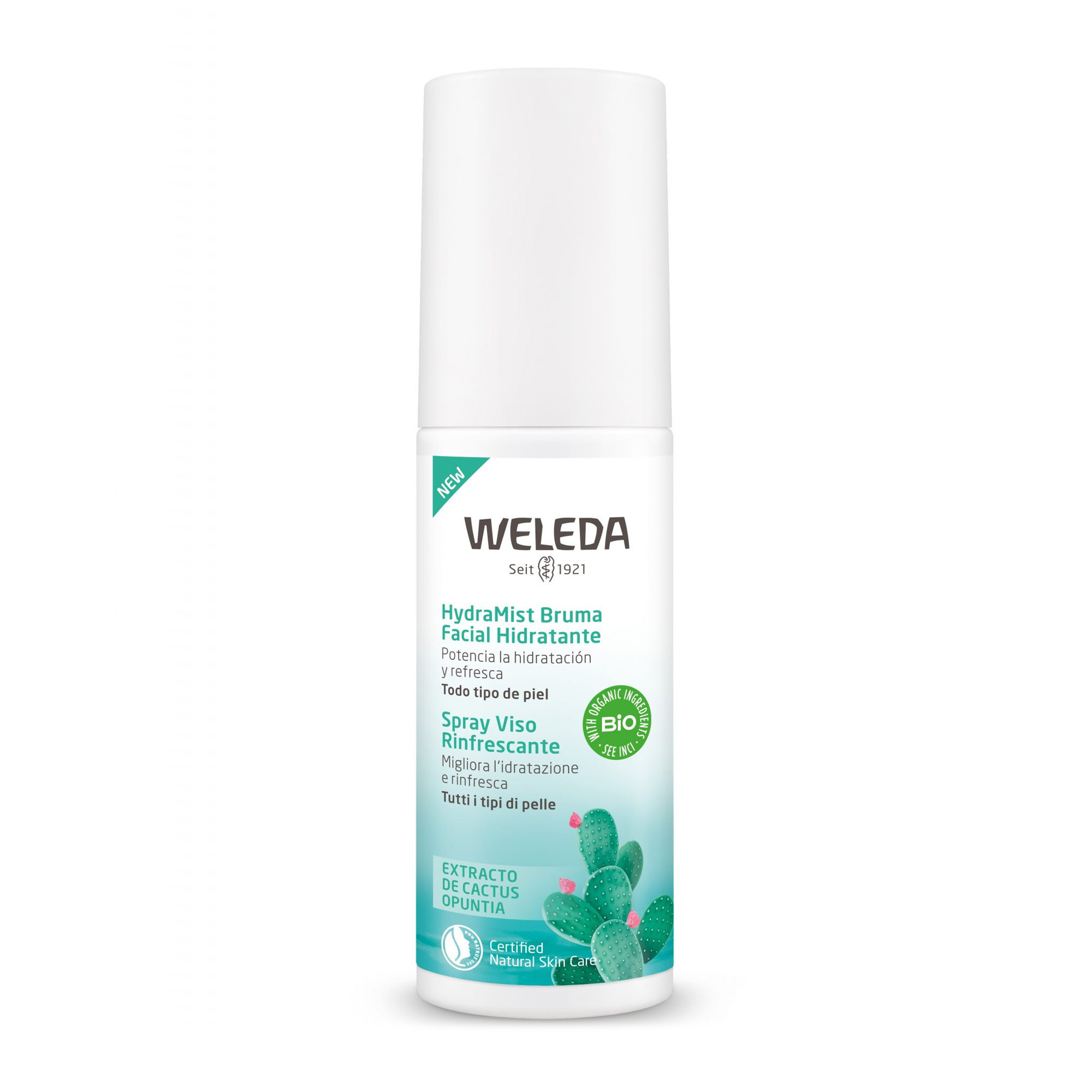 Weleda Увлажняющий спрей-мист для лица Кактус Опунция
