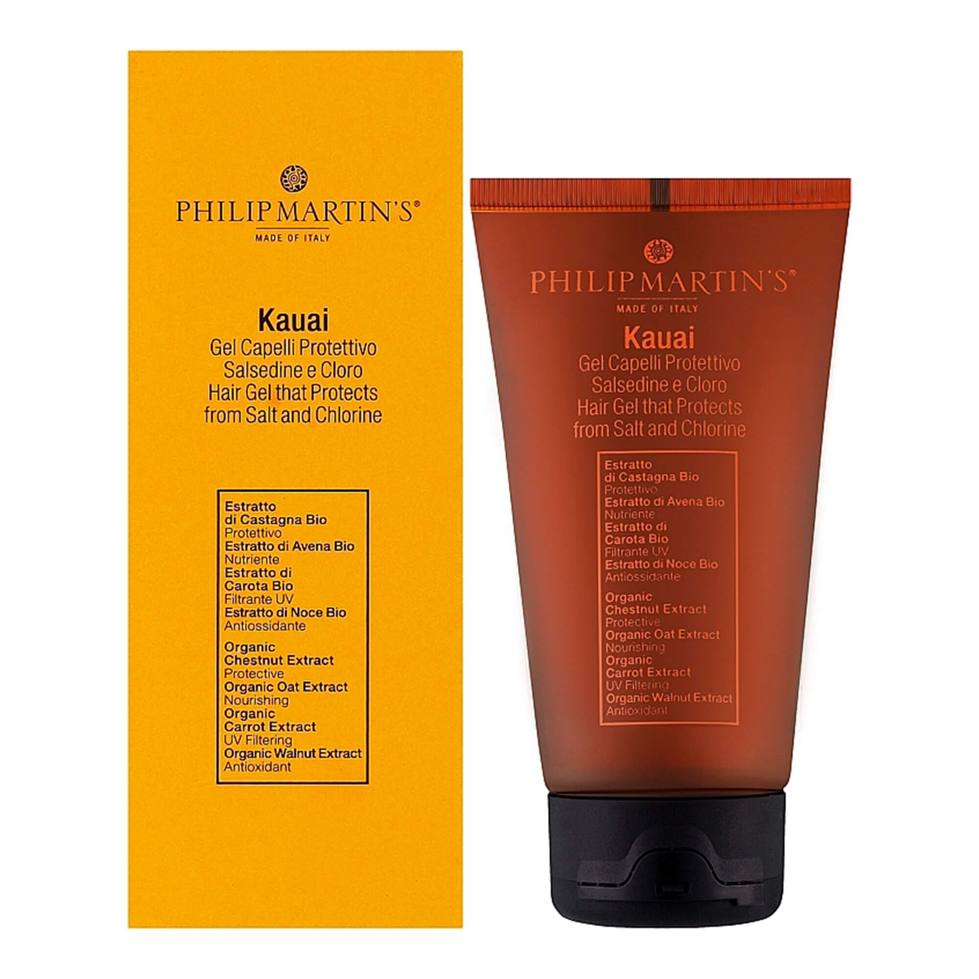 Захисний гель від солі та хлору для волосся Philip Martin’s Kauai Gel Capelli Protettivo