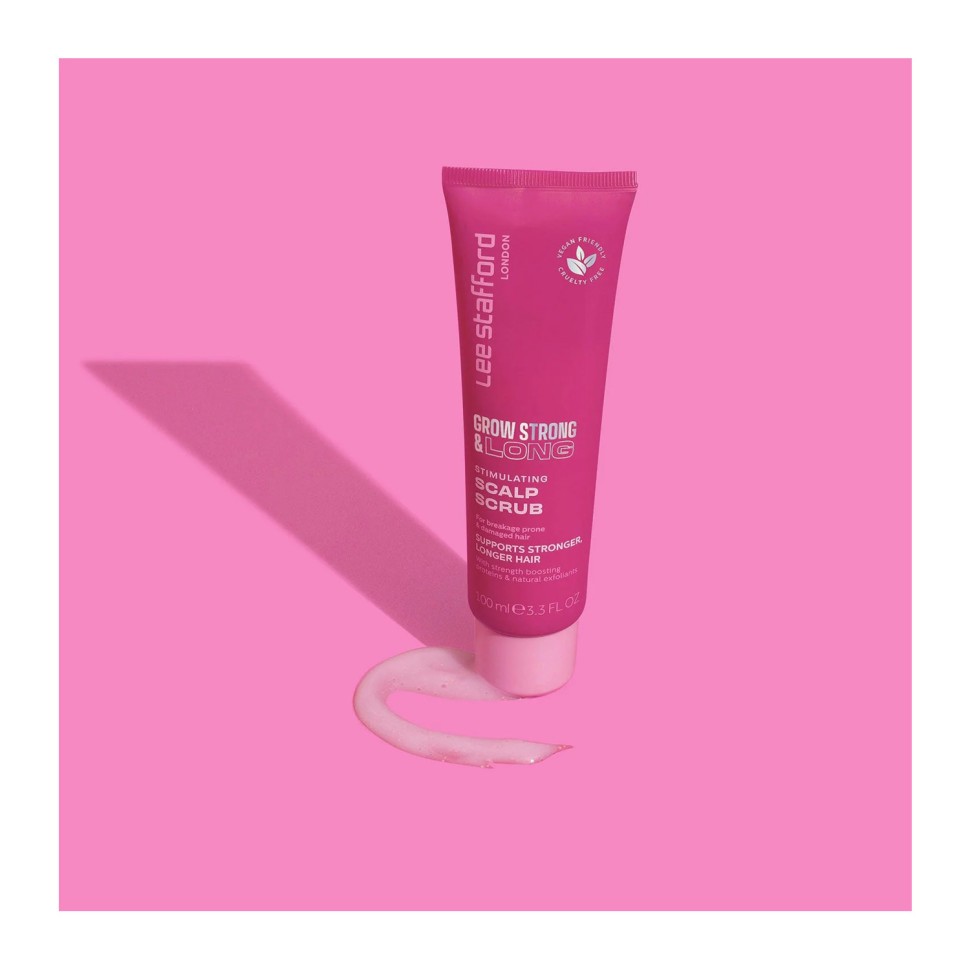 Стимулирующий скраб для кожи головы для усиления роста волос Lee Stafford Grow Strong And Long Stimulating Scalp Scrub