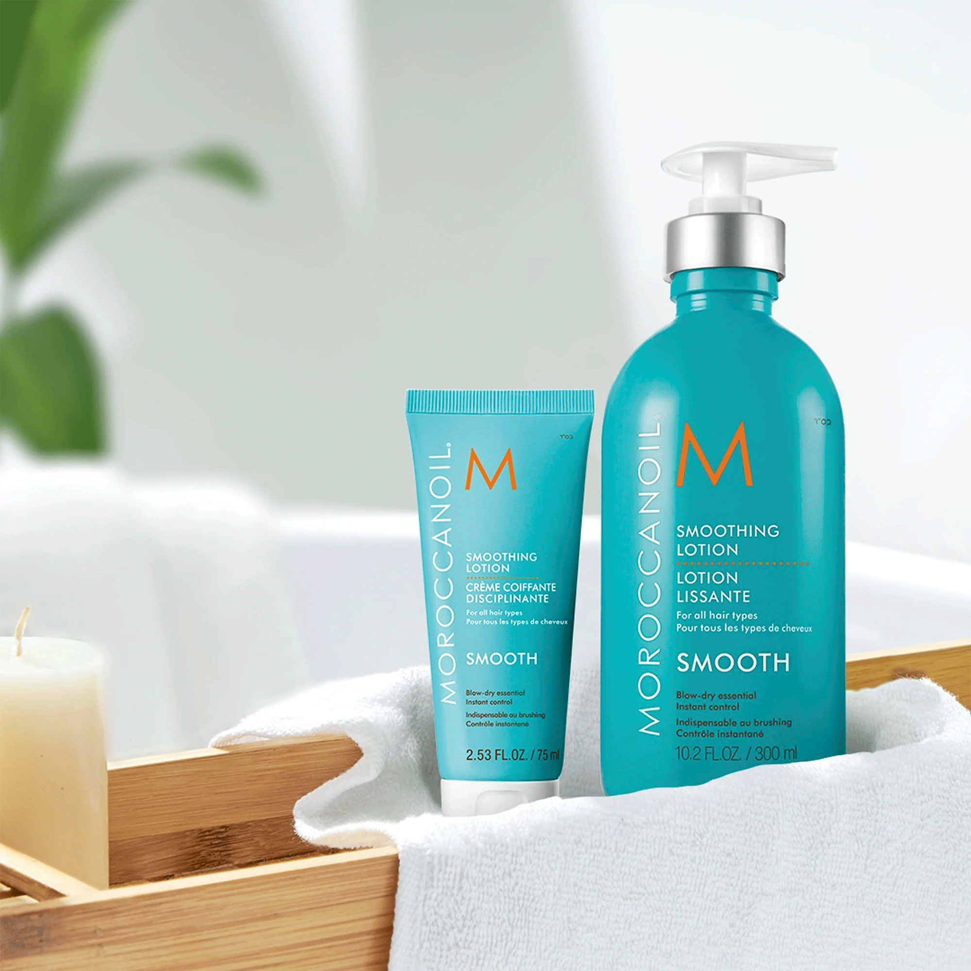 Пом'якшуючий лосьйон для волосся, що розгладжує Moroccanoil Smoothing Hair Lotion