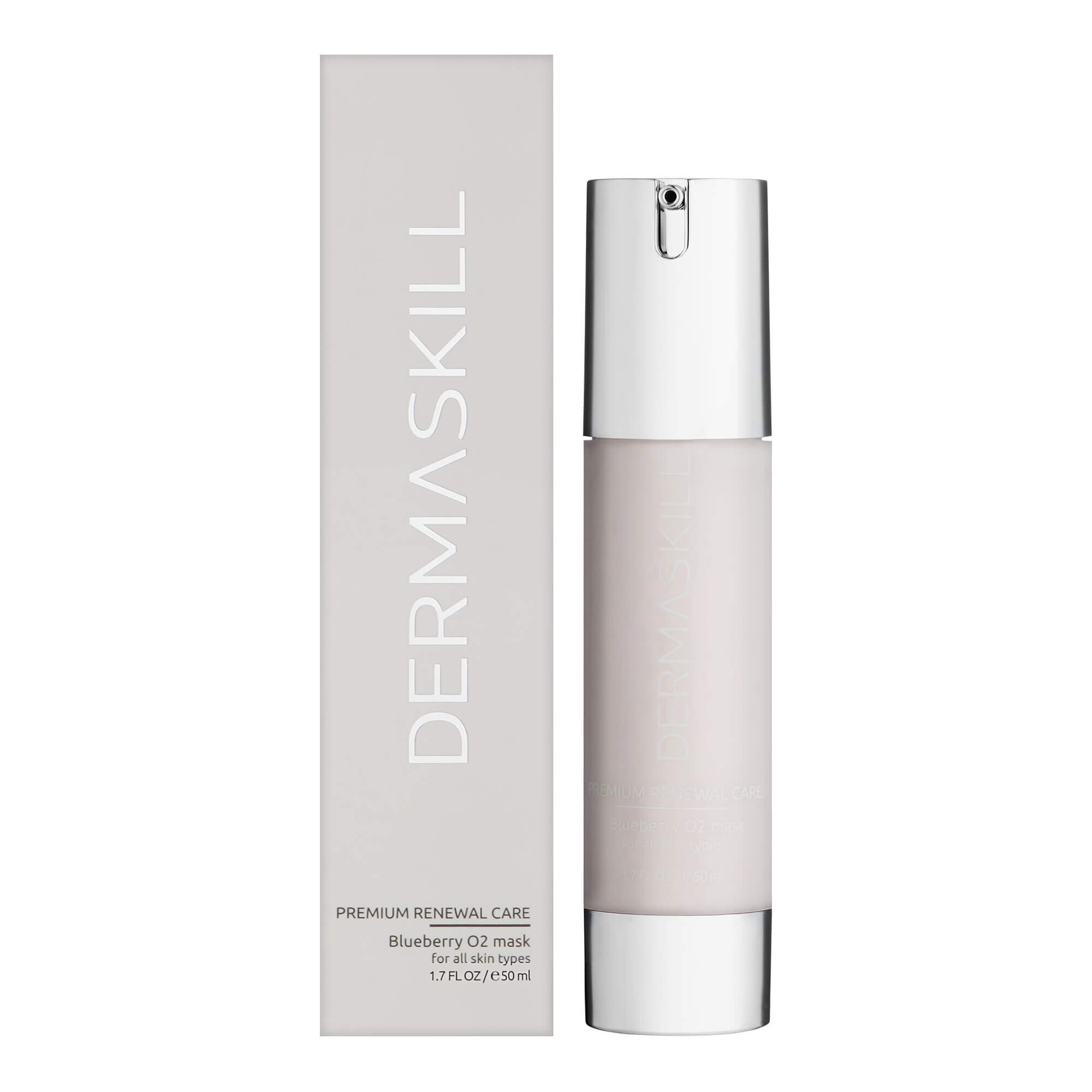 Киснева маска з чорницею Dermaskill Blueberry O2 Mask