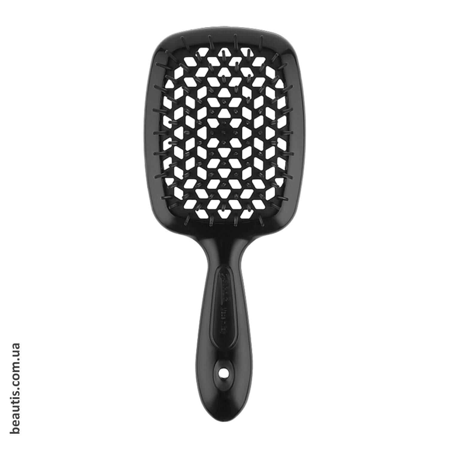 Janeke Superbrush Standart Black  Гребінець чорний
