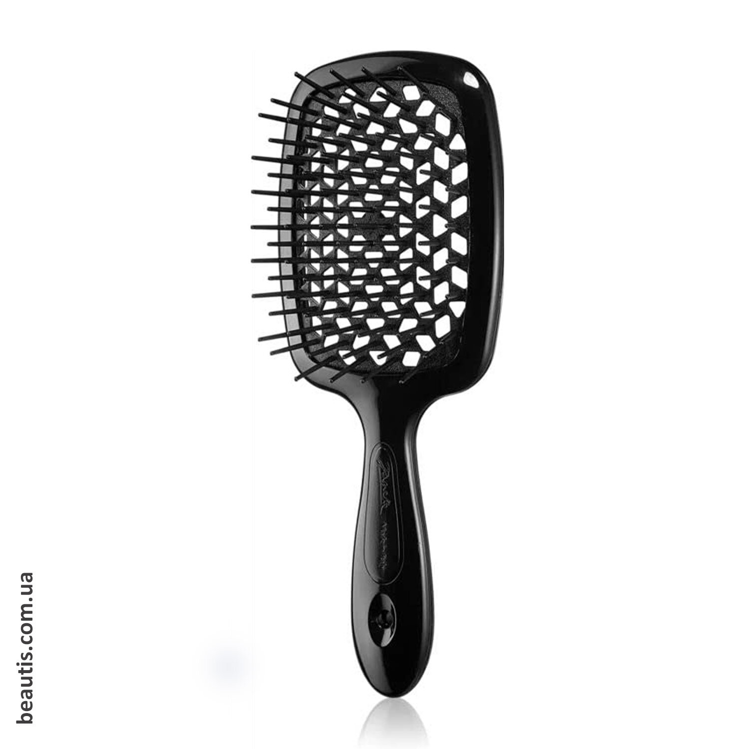 Janeke Superbrush Standart Black  Гребінець чорний