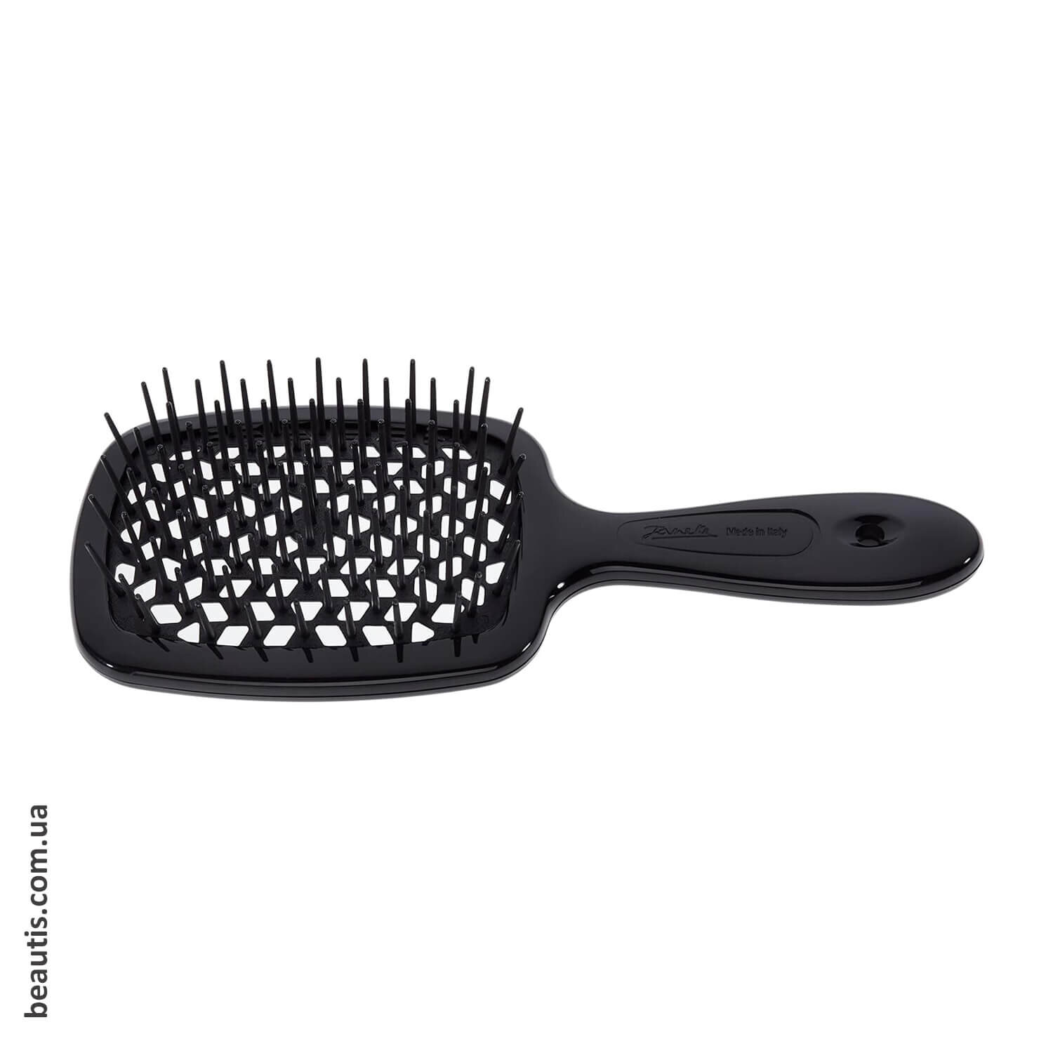 Janeke Superbrush Standart Black  Гребінець чорний